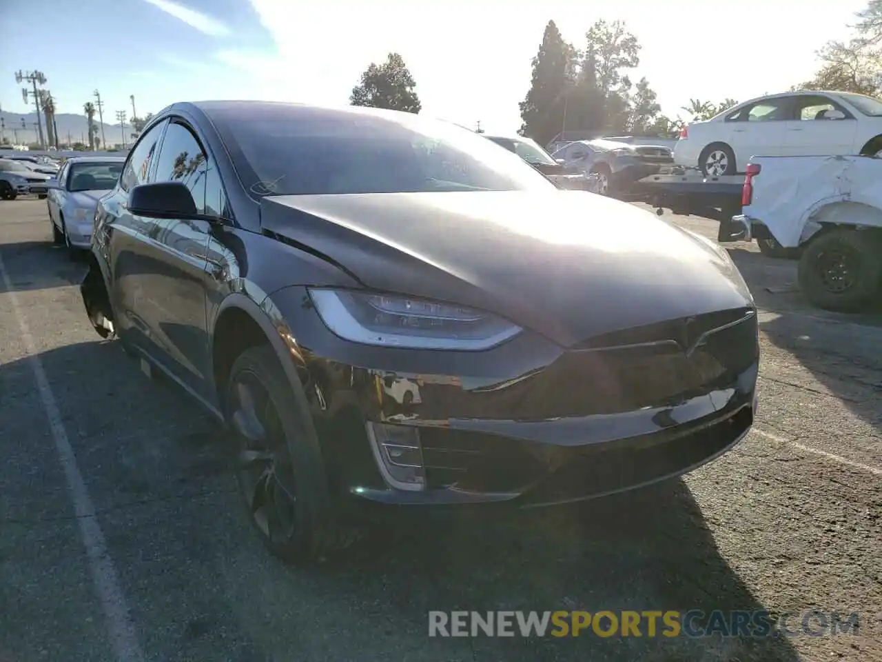 1 Фотография поврежденного автомобиля 5YJXCBE25LF268849 TESLA MODEL X 2020