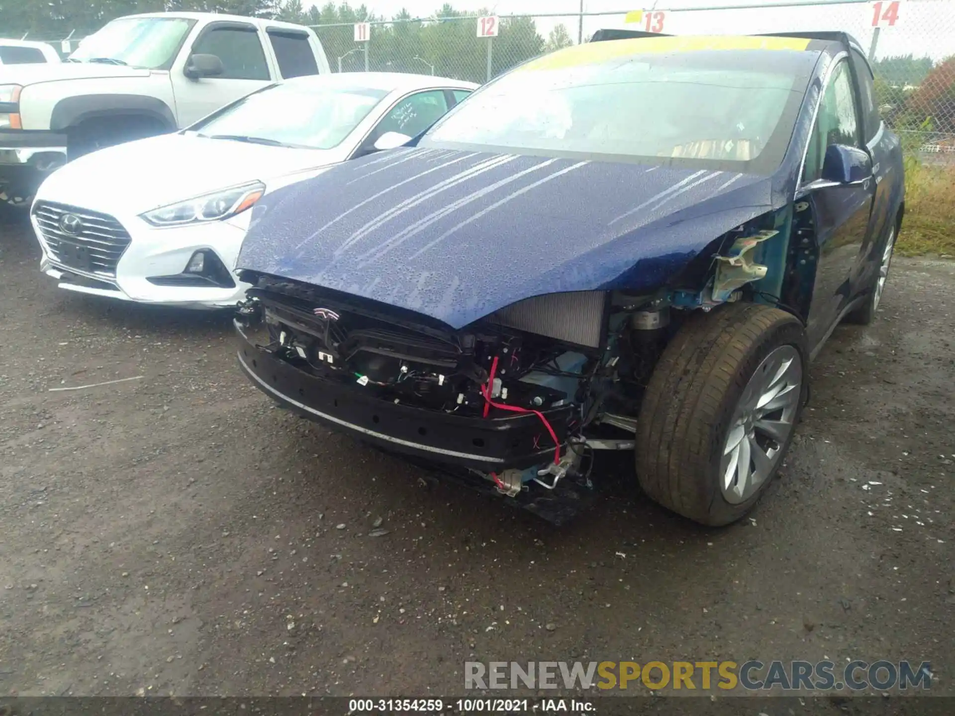 6 Photograph of a damaged car 5YJXCBE26LF244110 TESLA MODEL X 2020