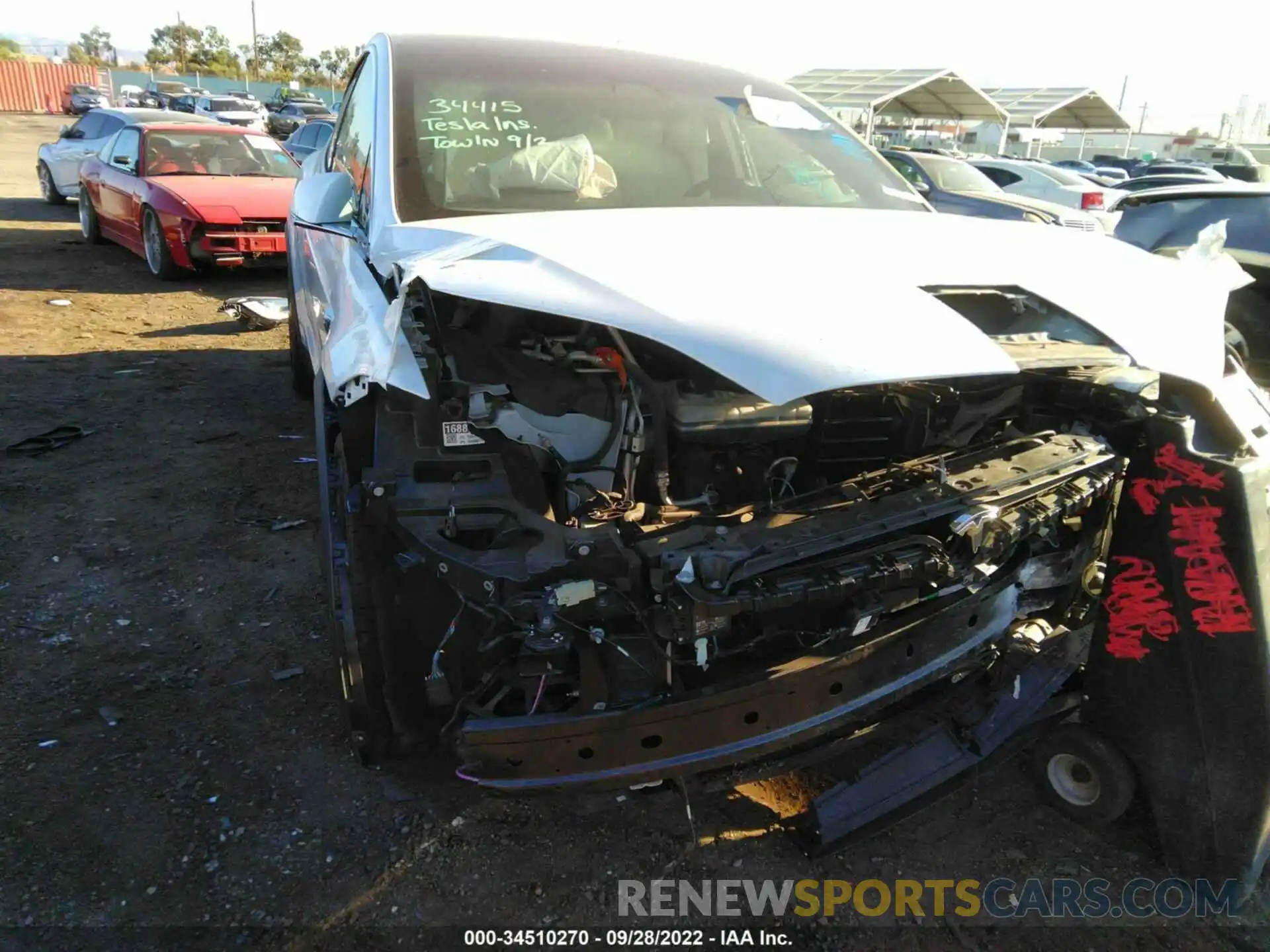 6 Photograph of a damaged car 5YJXCBE26LF301857 TESLA MODEL X 2020