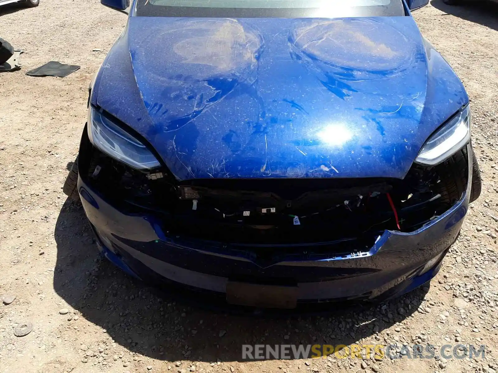 9 Photograph of a damaged car 5YJXCBE27LF239658 TESLA MODEL X 2020