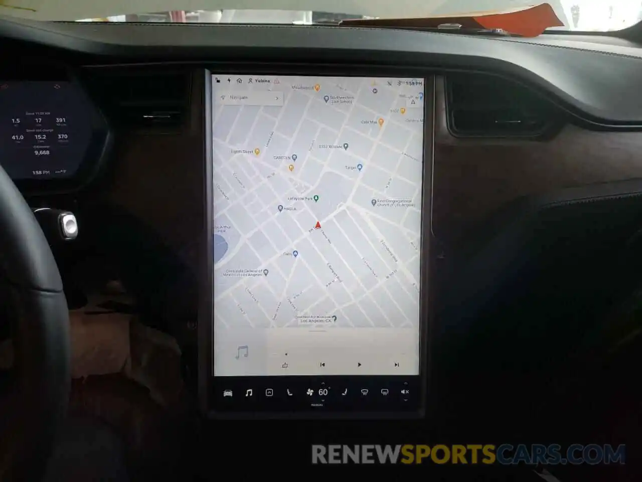 9 Photograph of a damaged car 5YJXCBE27LF282185 TESLA MODEL X 2020