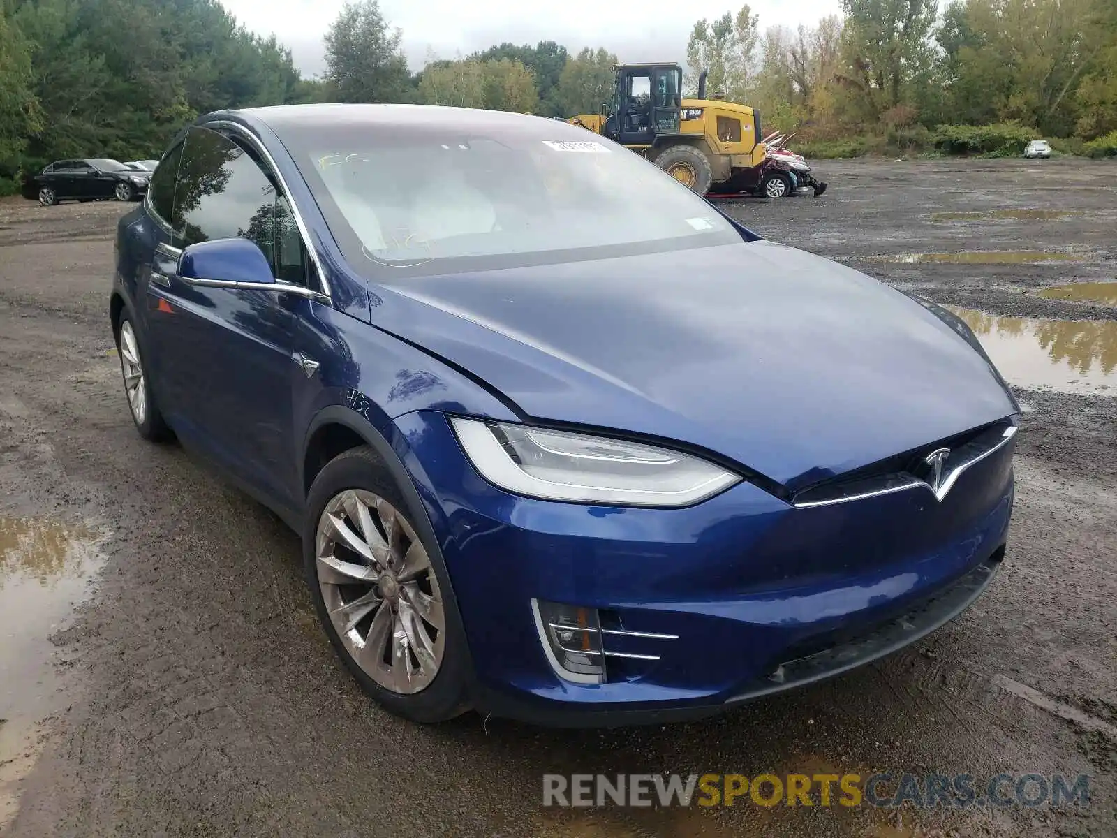 1 Фотография поврежденного автомобиля 5YJXCBE27LF296037 TESLA MODEL X 2020