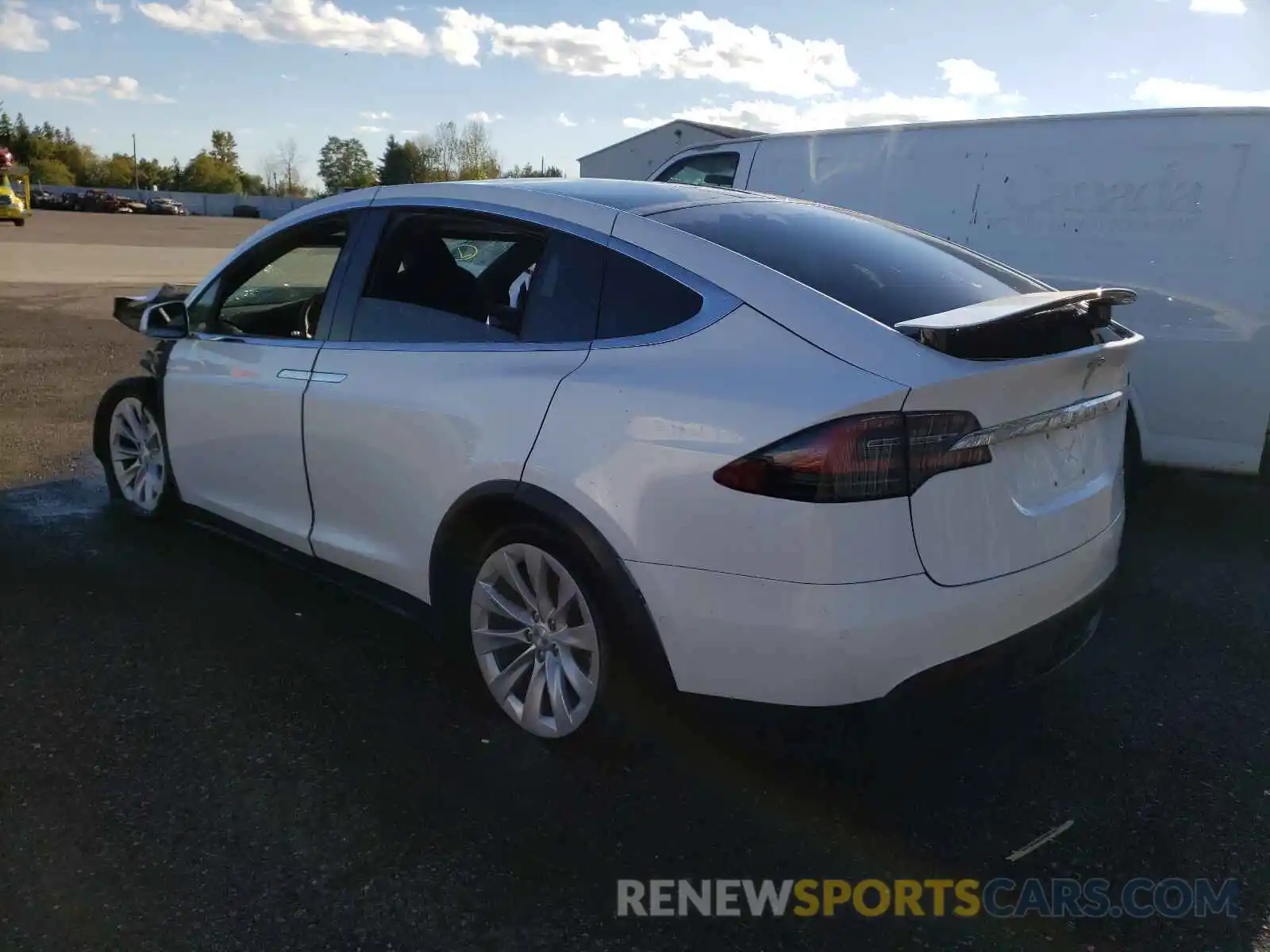 3 Фотография поврежденного автомобиля 5YJXCBE27LF296345 TESLA MODEL X 2020