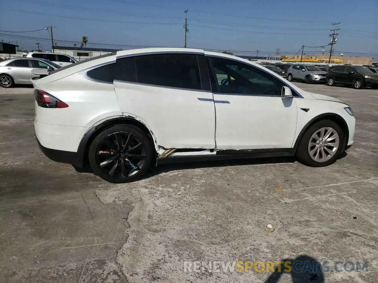 9 Photograph of a damaged car 5YJXCBE28LF235327 TESLA MODEL X 2020