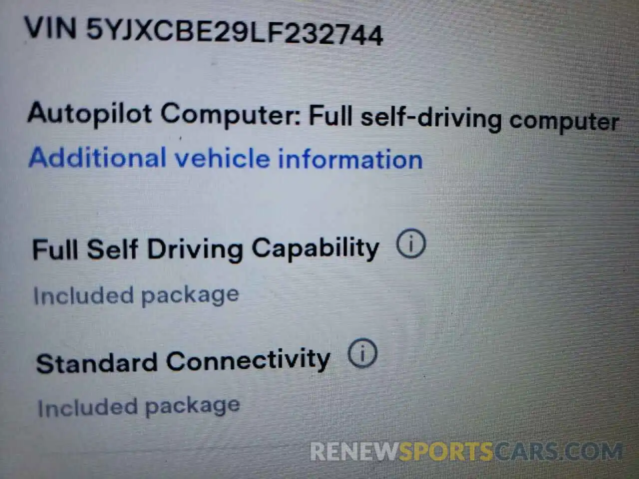 9 Photograph of a damaged car 5YJXCBE29LF232744 TESLA MODEL X 2020