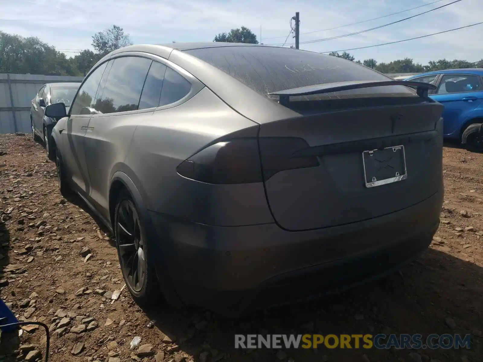 3 Photograph of a damaged car 5YJXCBE29LF234462 TESLA MODEL X 2020