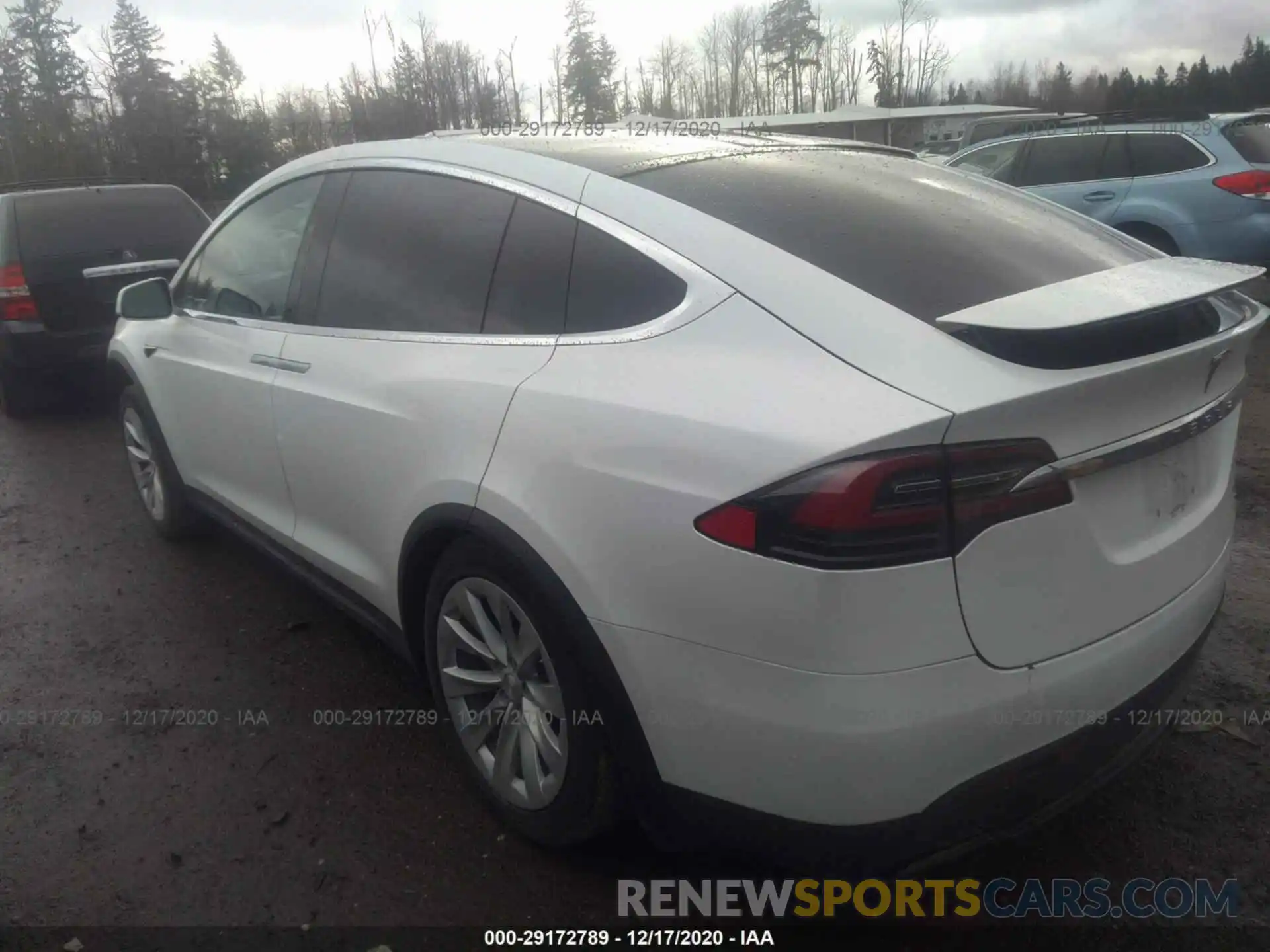 3 Фотография поврежденного автомобиля 5YJXCBE29LF235532 TESLA MODEL X 2020