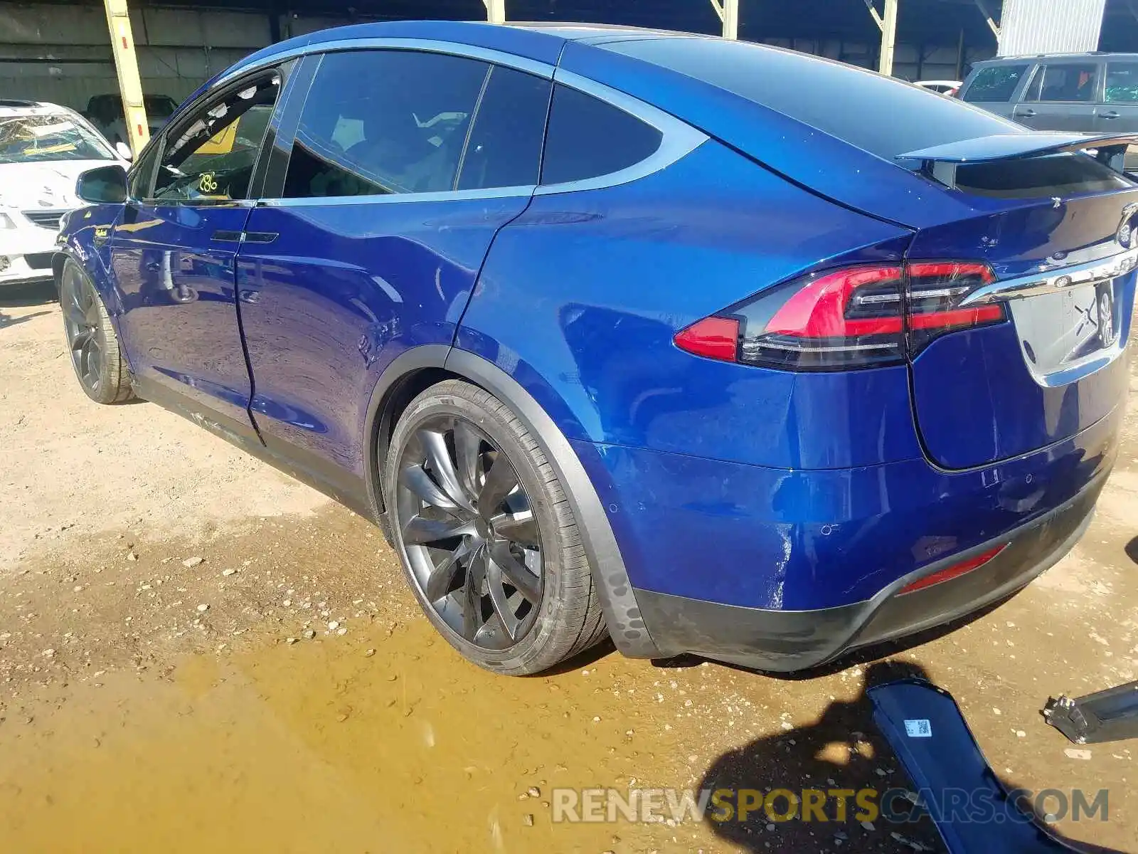 3 Фотография поврежденного автомобиля 5YJXCBE29LF236051 TESLA MODEL X 2020