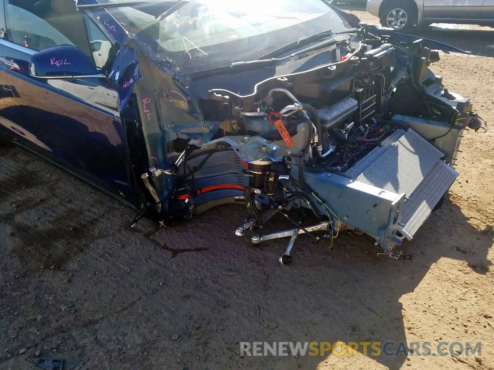 9 Photograph of a damaged car 5YJXCBE29LF236051 TESLA MODEL X 2020