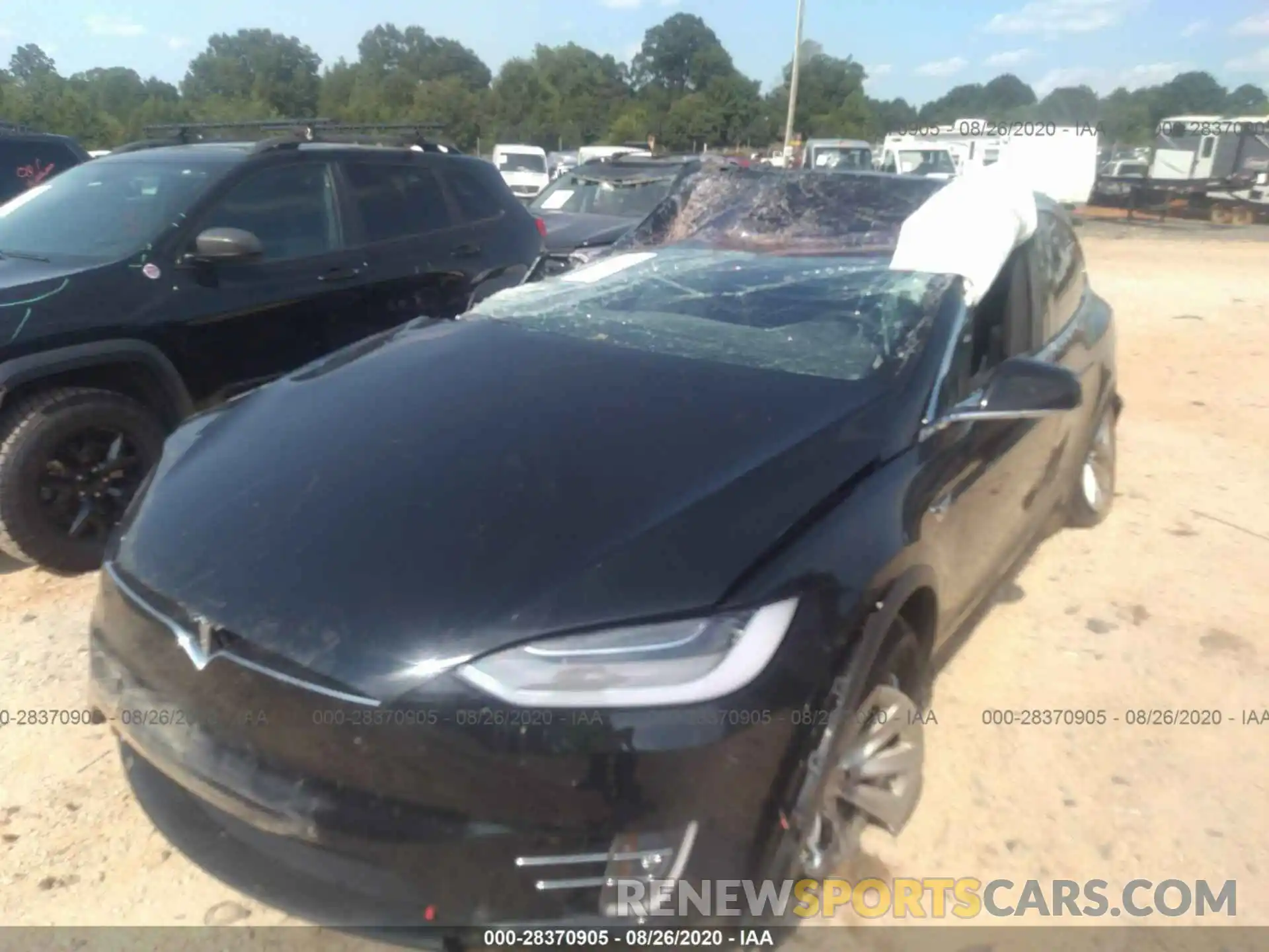 6 Фотография поврежденного автомобиля 5YJXCBE29LF241475 TESLA MODEL X 2020