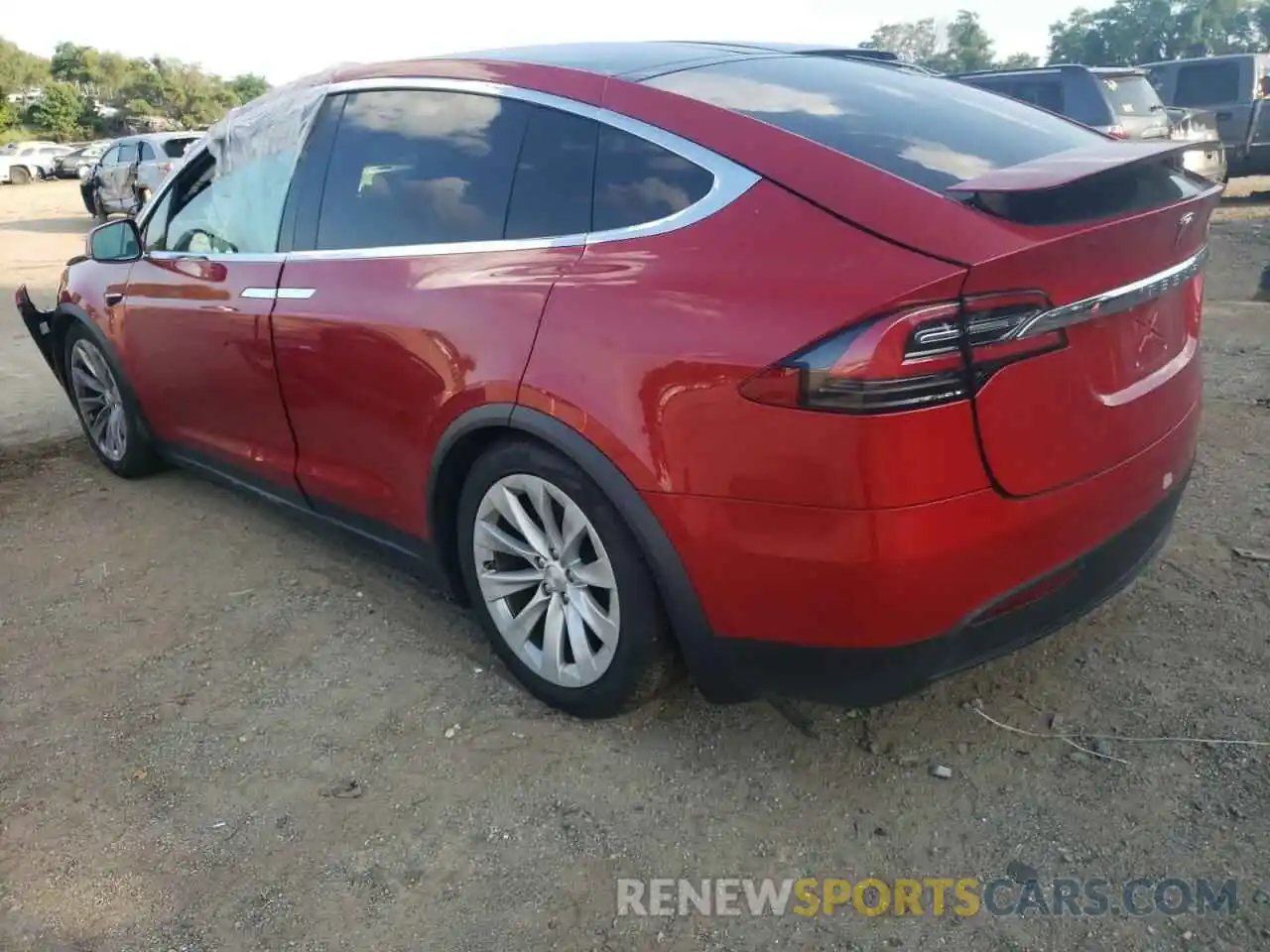 3 Photograph of a damaged car 5YJXCBE2XLF228590 TESLA MODEL X 2020