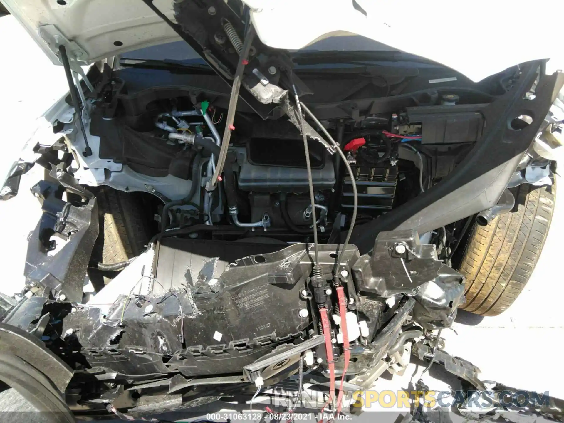 10 Photograph of a damaged car 5YJXCBE2XLF283198 TESLA MODEL X 2020