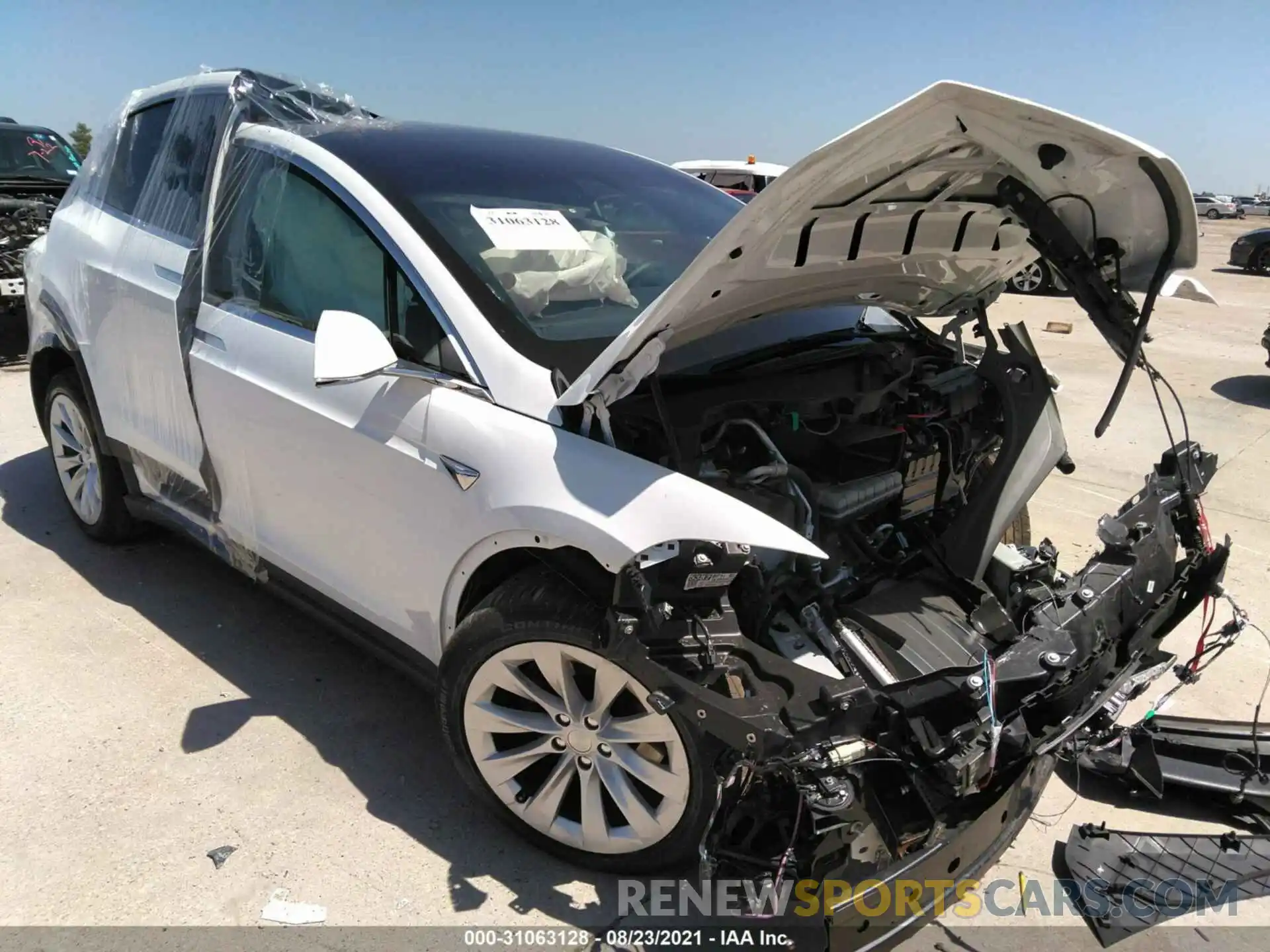 6 Photograph of a damaged car 5YJXCBE2XLF283198 TESLA MODEL X 2020