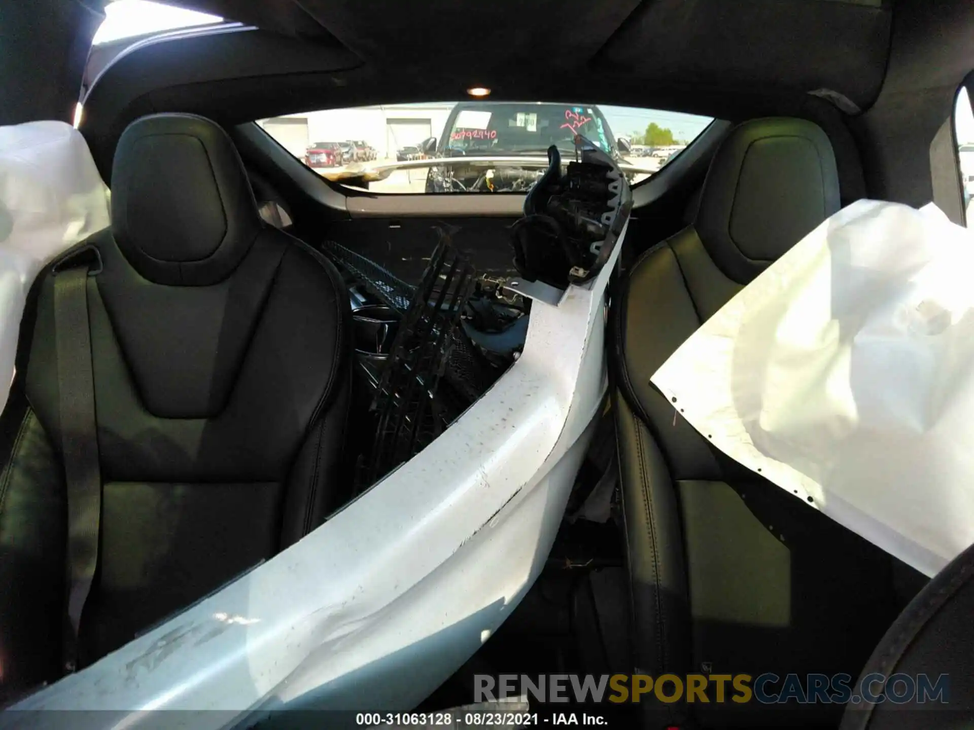 8 Photograph of a damaged car 5YJXCBE2XLF283198 TESLA MODEL X 2020