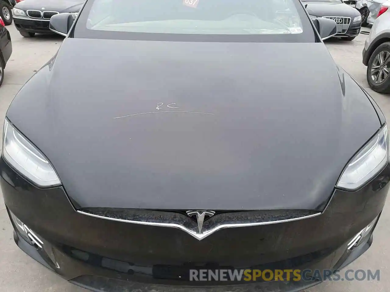 7 Фотография поврежденного автомобиля 5YJXCBE41LF220041 TESLA MODEL X 2020