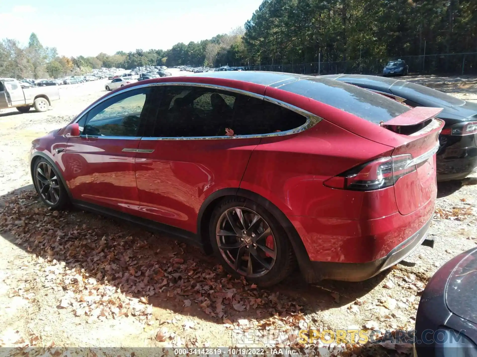 3 Фотография поврежденного автомобиля 5YJXCBE42LF235583 TESLA MODEL X 2020