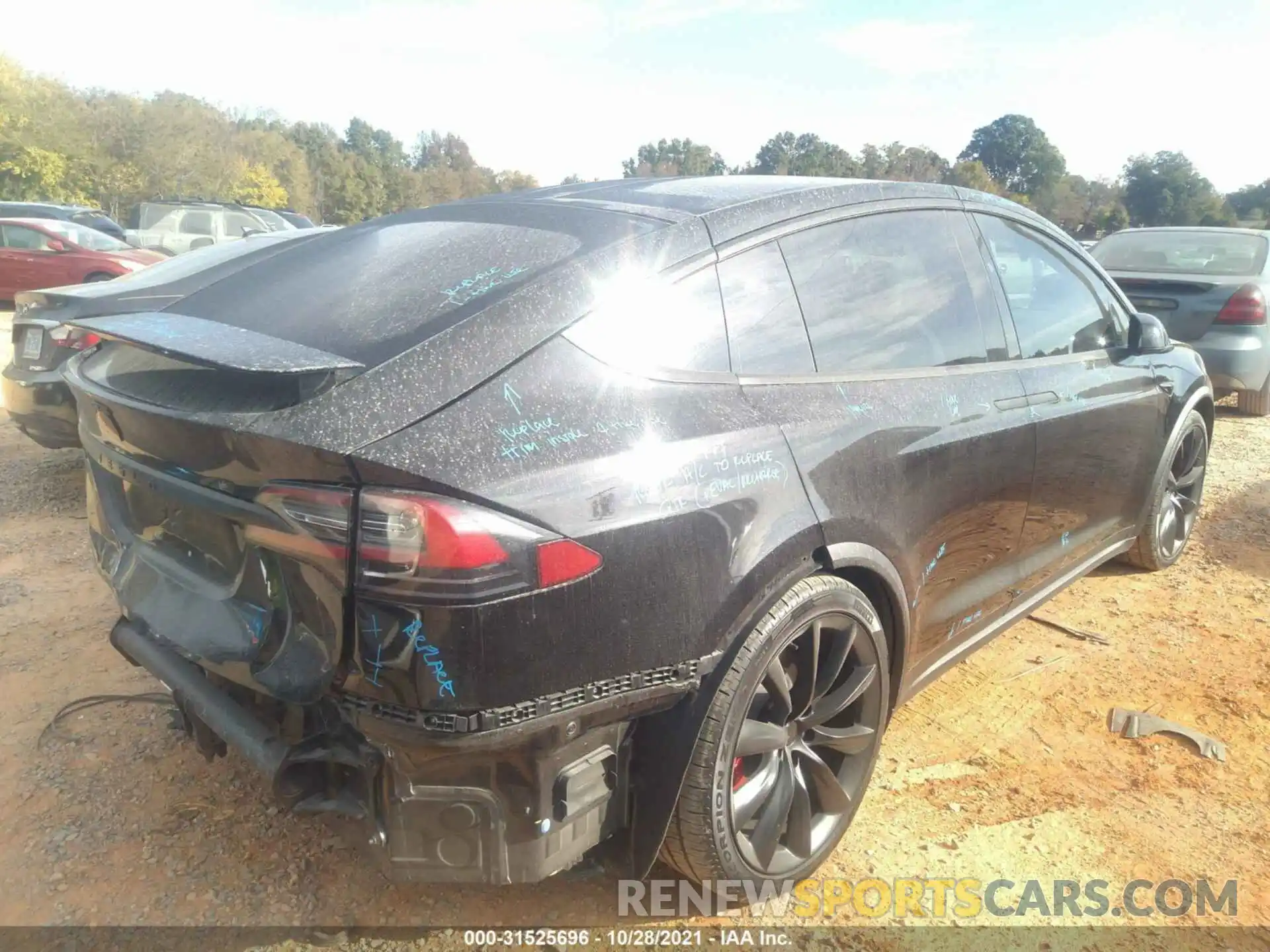 4 Photograph of a damaged car 5YJXCBE42LF284766 TESLA MODEL X 2020