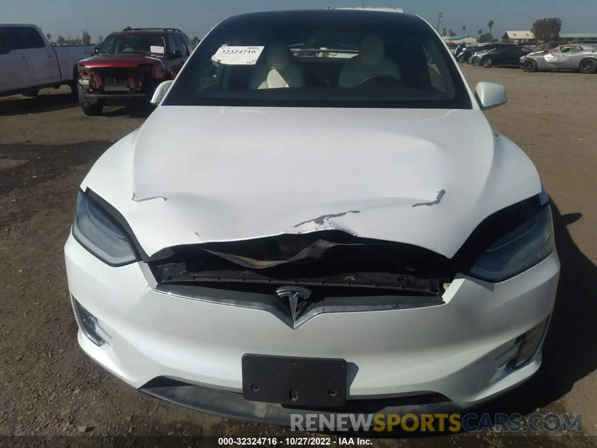 6 Photograph of a damaged car 5YJXCBE47LF303960 TESLA MODEL X 2020