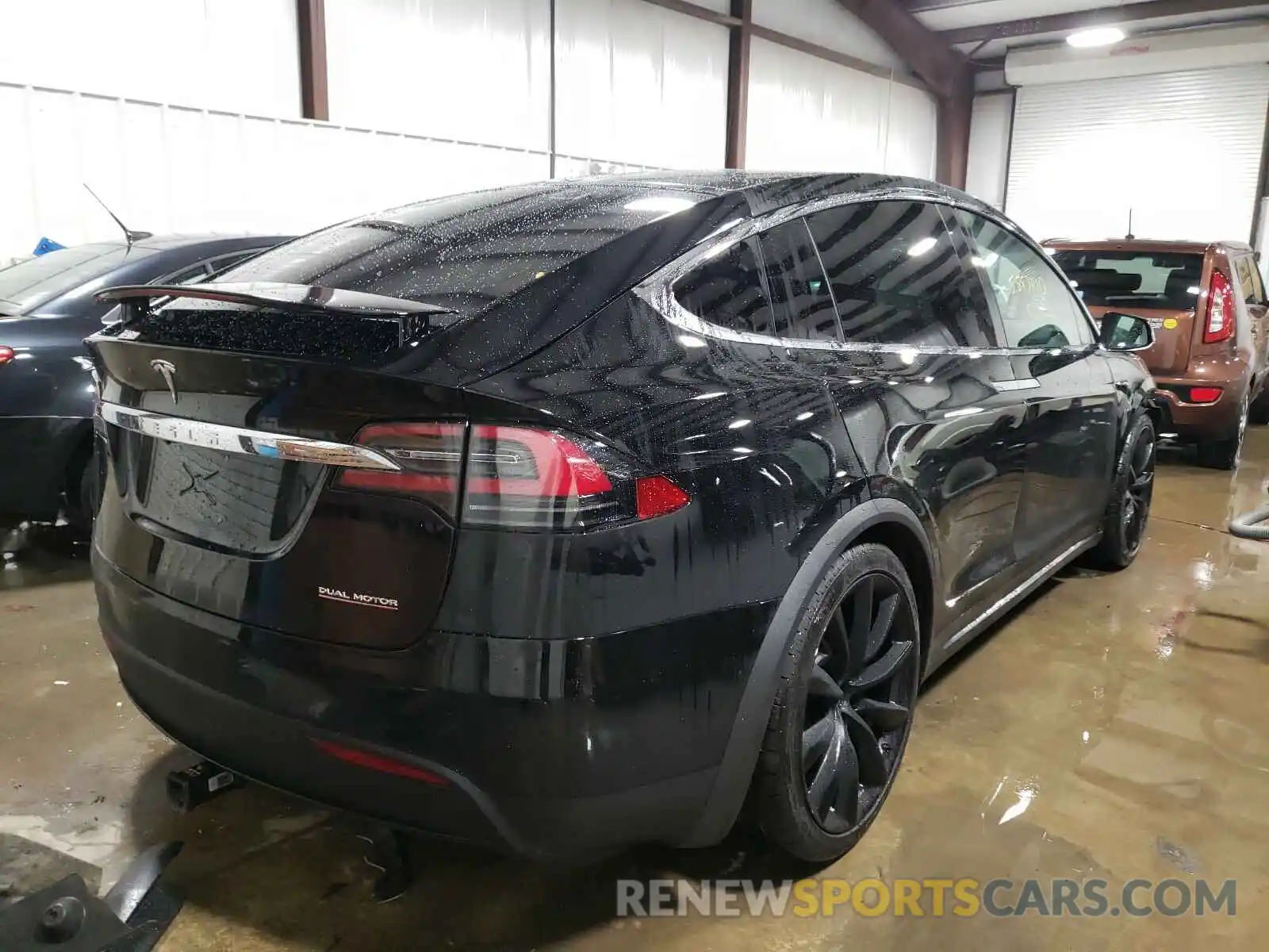 4 Photograph of a damaged car 5YJXCBE49LF261355 TESLA MODEL X 2020