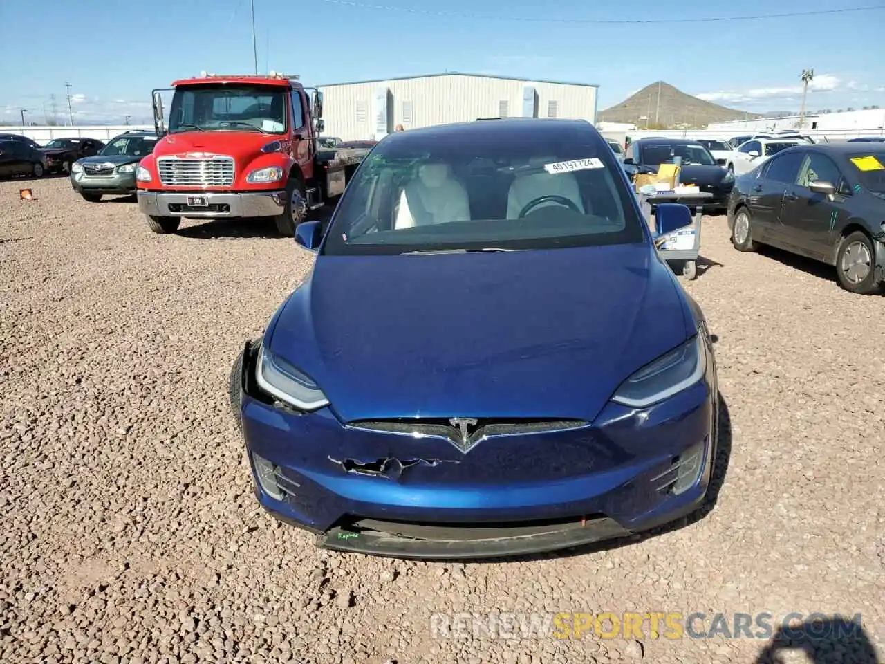 5 Photograph of a damaged car 5YJXCBE49LF274137 TESLA MODEL X 2020