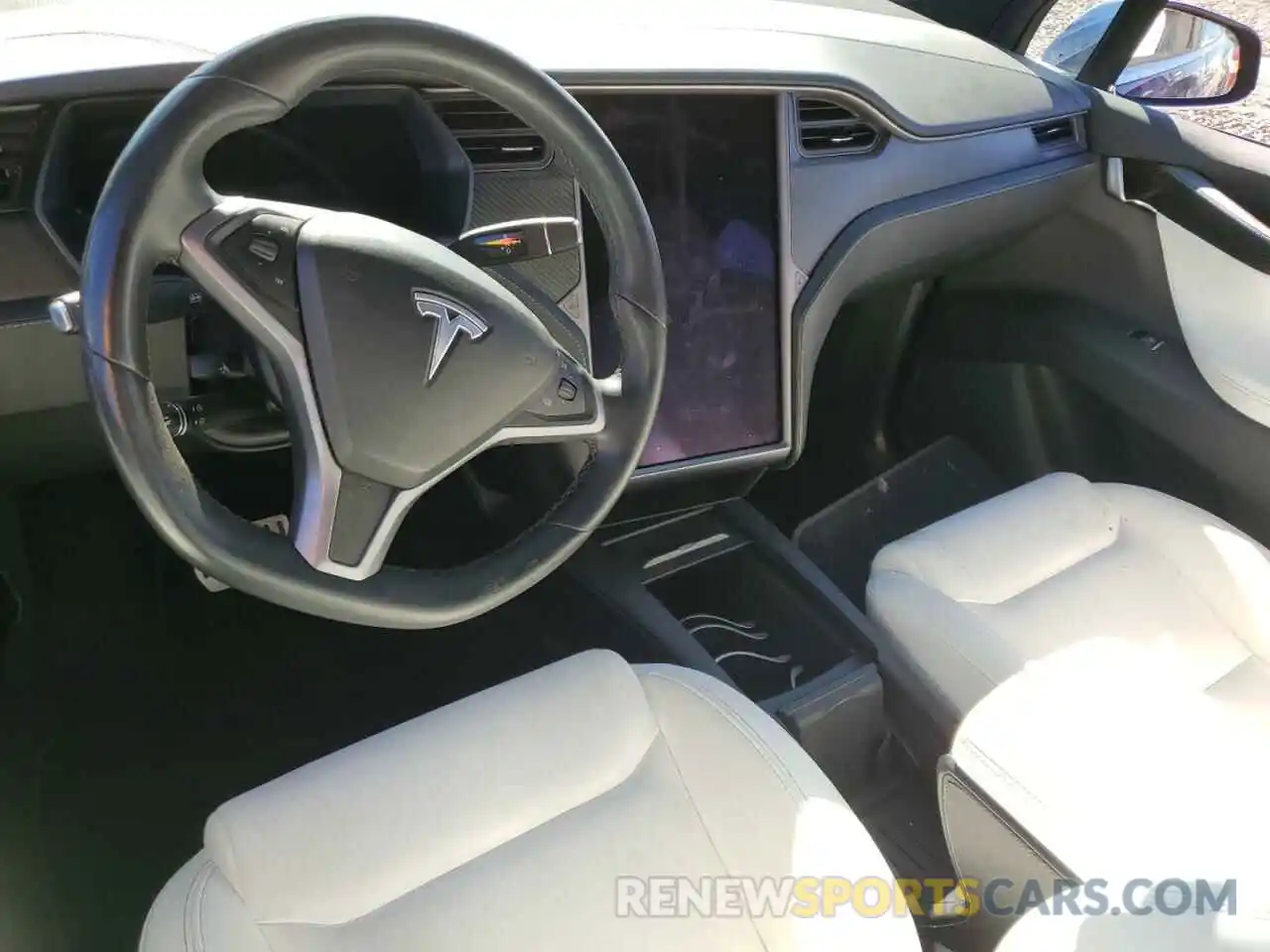 8 Photograph of a damaged car 5YJXCBE49LF274137 TESLA MODEL X 2020