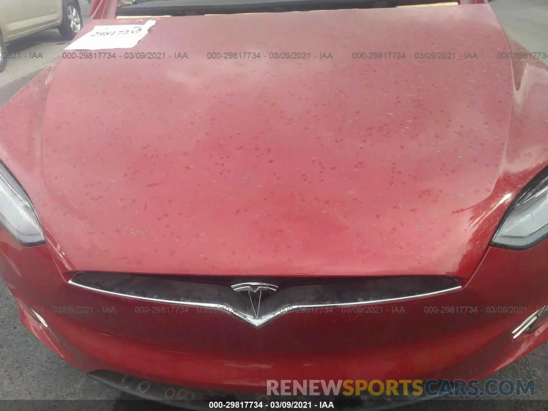 10 Photograph of a damaged car 5YJXCCE2XMF311041 TESLA MODEL X 2020