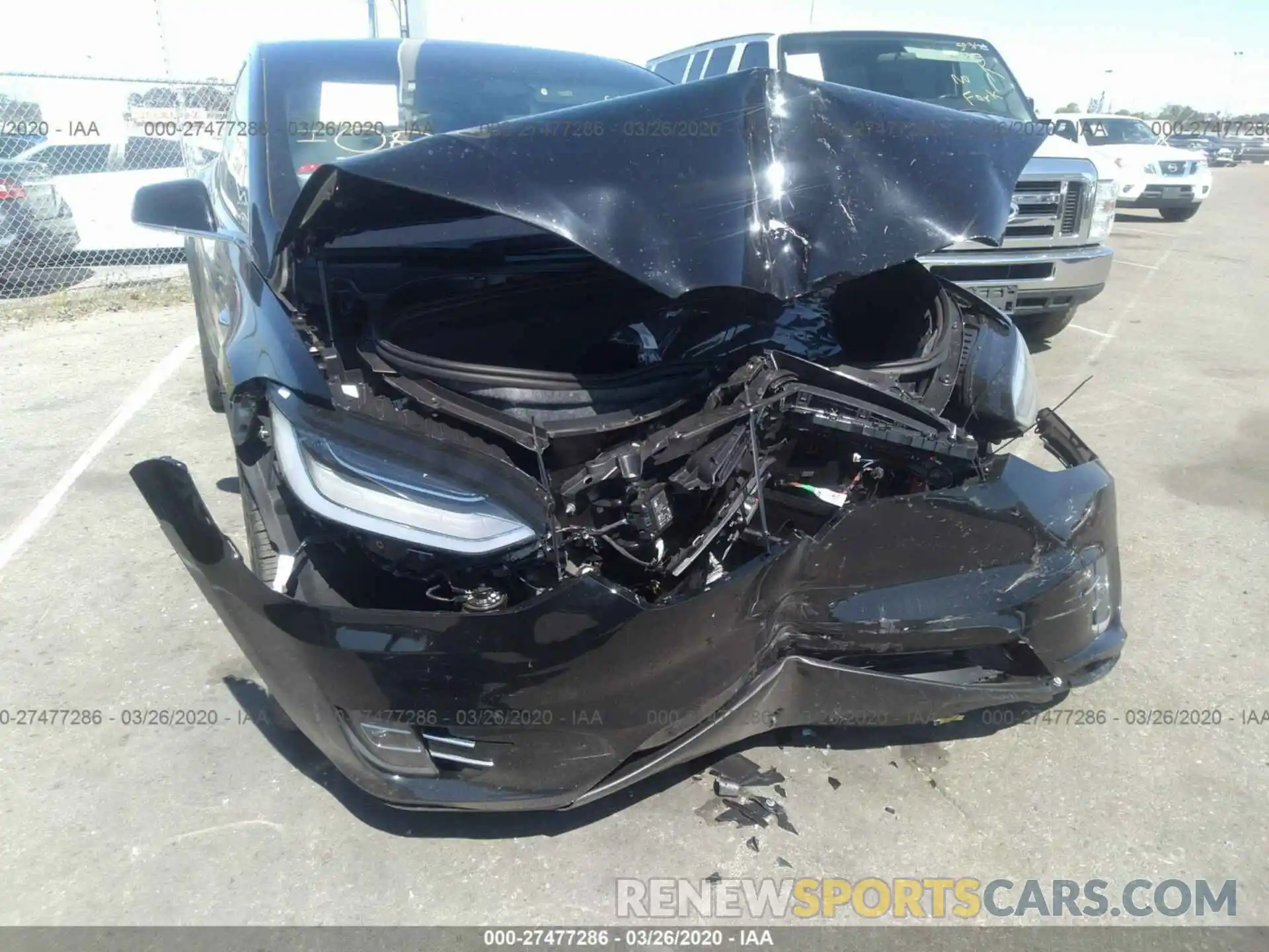 6 Photograph of a damaged car 5YJXCDE20LF261447 TESLA MODEL X 2020