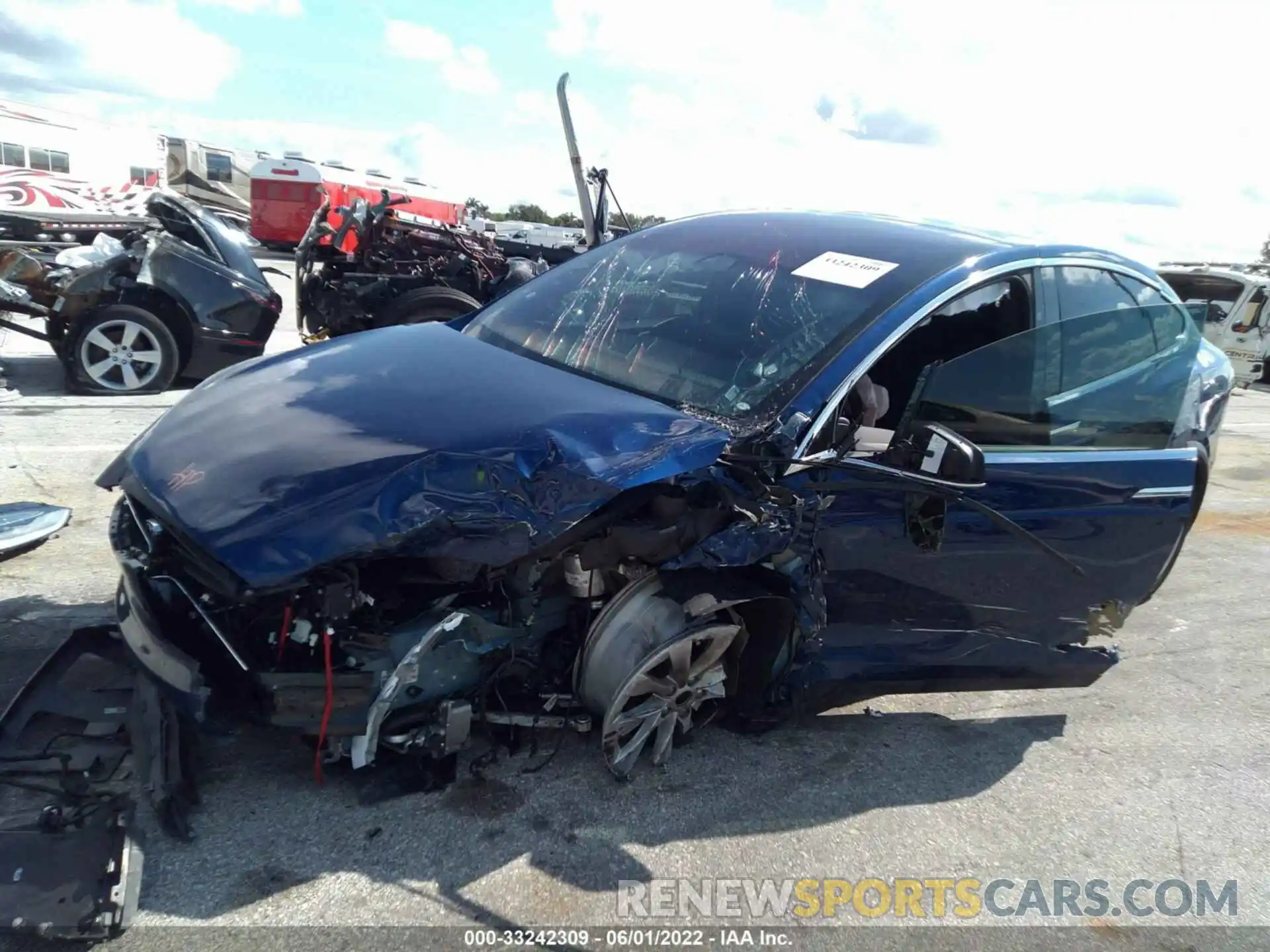 6 Photograph of a damaged car 5YJXCDE21LF282162 TESLA MODEL X 2020