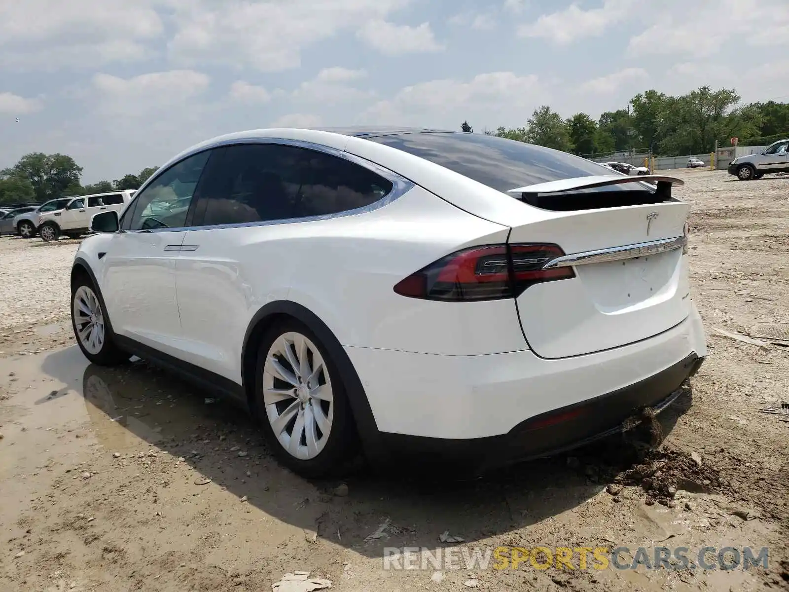 3 Photograph of a damaged car 5YJXCDE22LF219510 TESLA MODEL X 2020