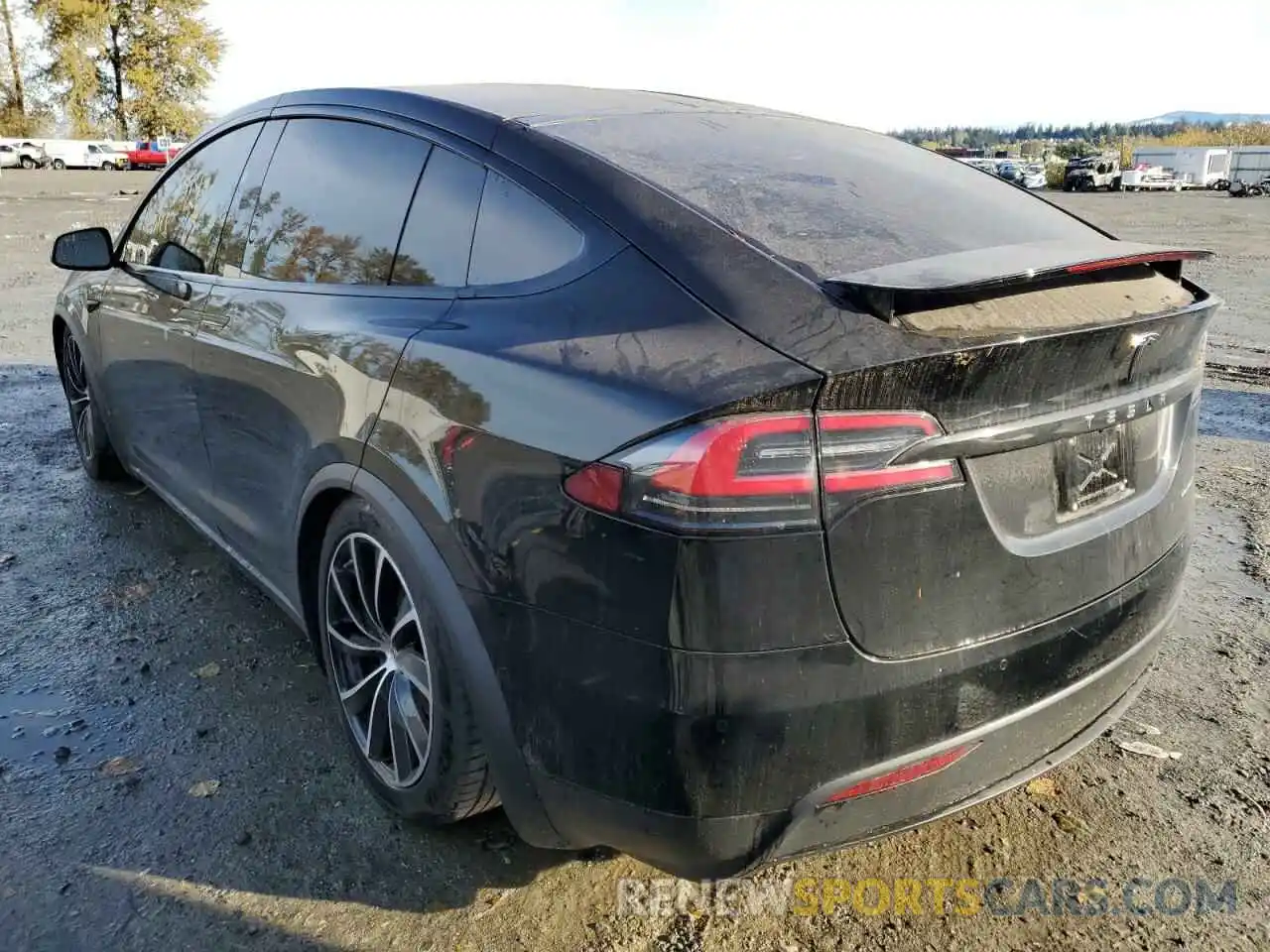 3 Photograph of a damaged car 5YJXCDE22LF231026 TESLA MODEL X 2020