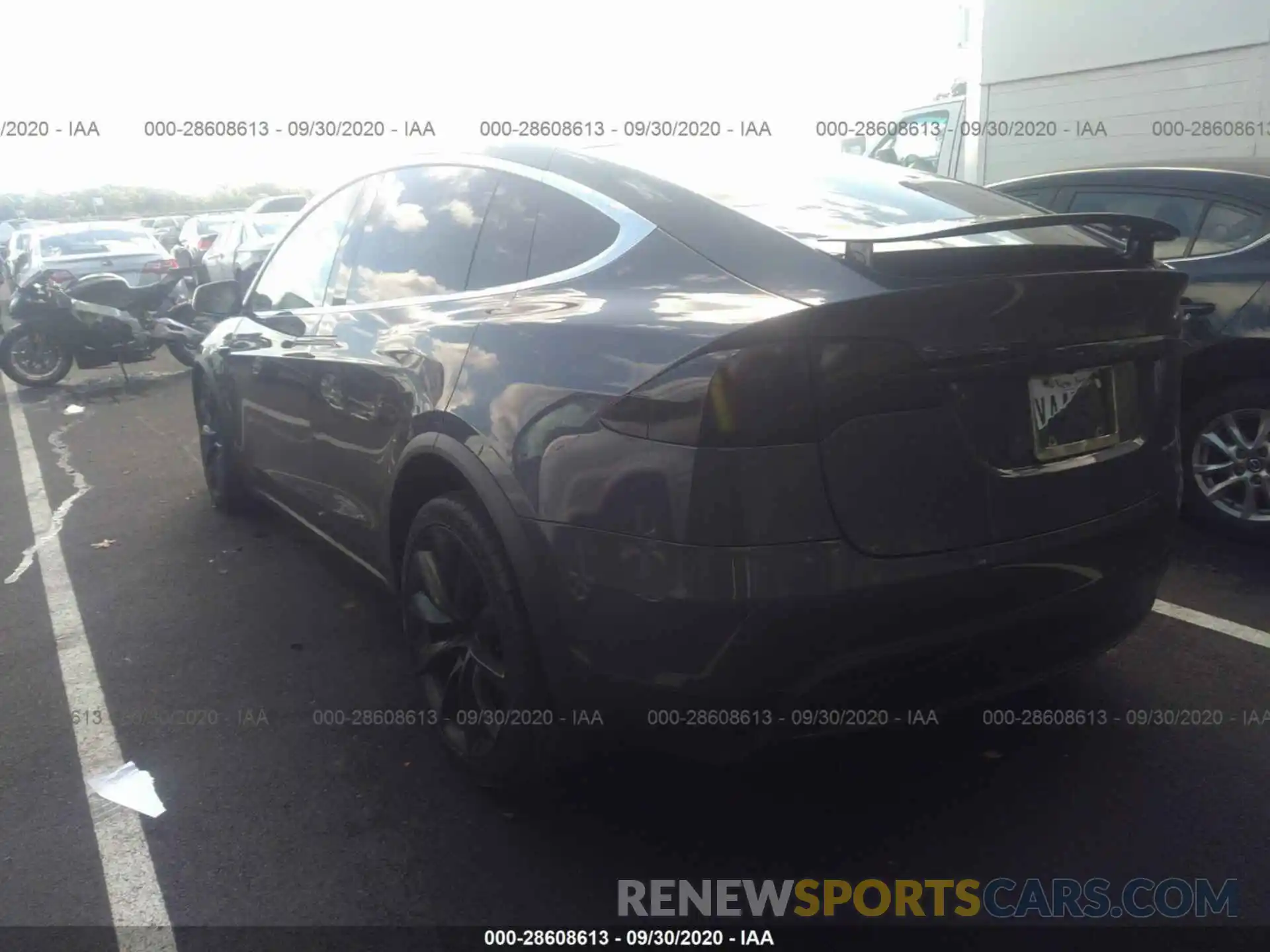 3 Фотография поврежденного автомобиля 5YJXCDE22LF248991 TESLA MODEL X 2020