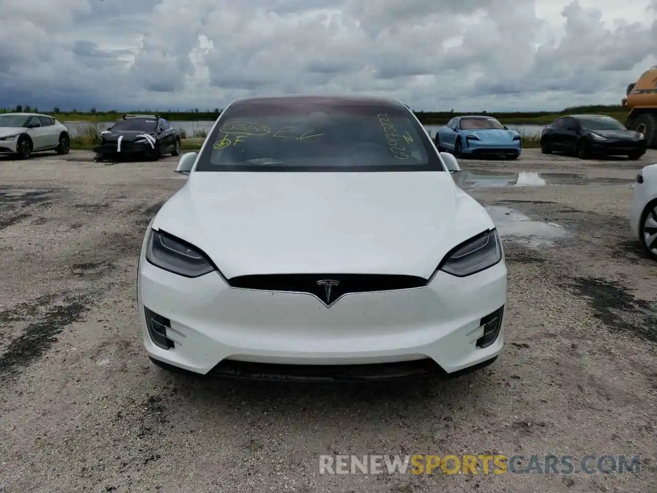 9 Photograph of a damaged car 5YJXCDE22LF249770 TESLA MODEL X 2020