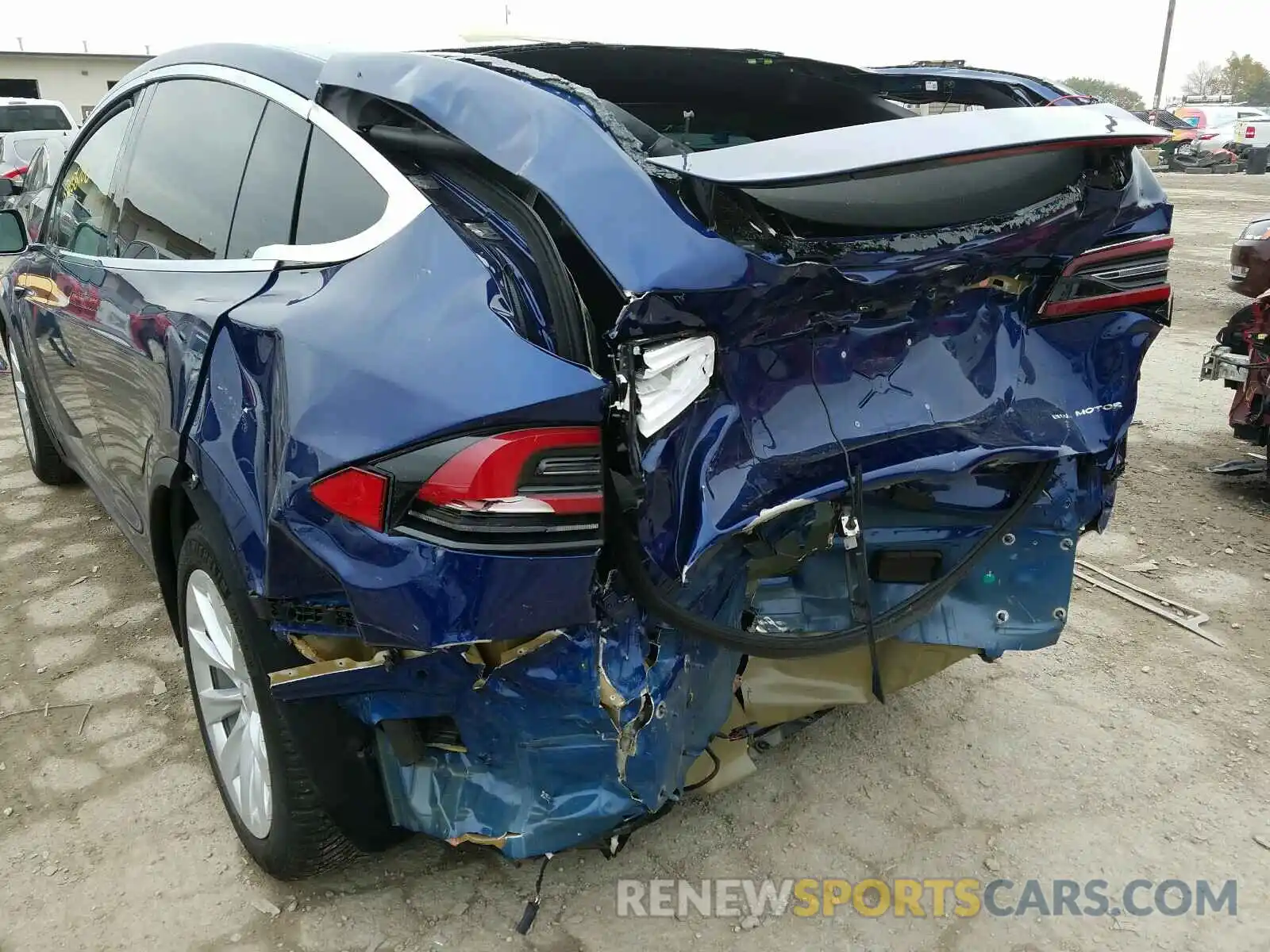 9 Photograph of a damaged car 5YJXCDE23LF232864 TESLA MODEL X 2020