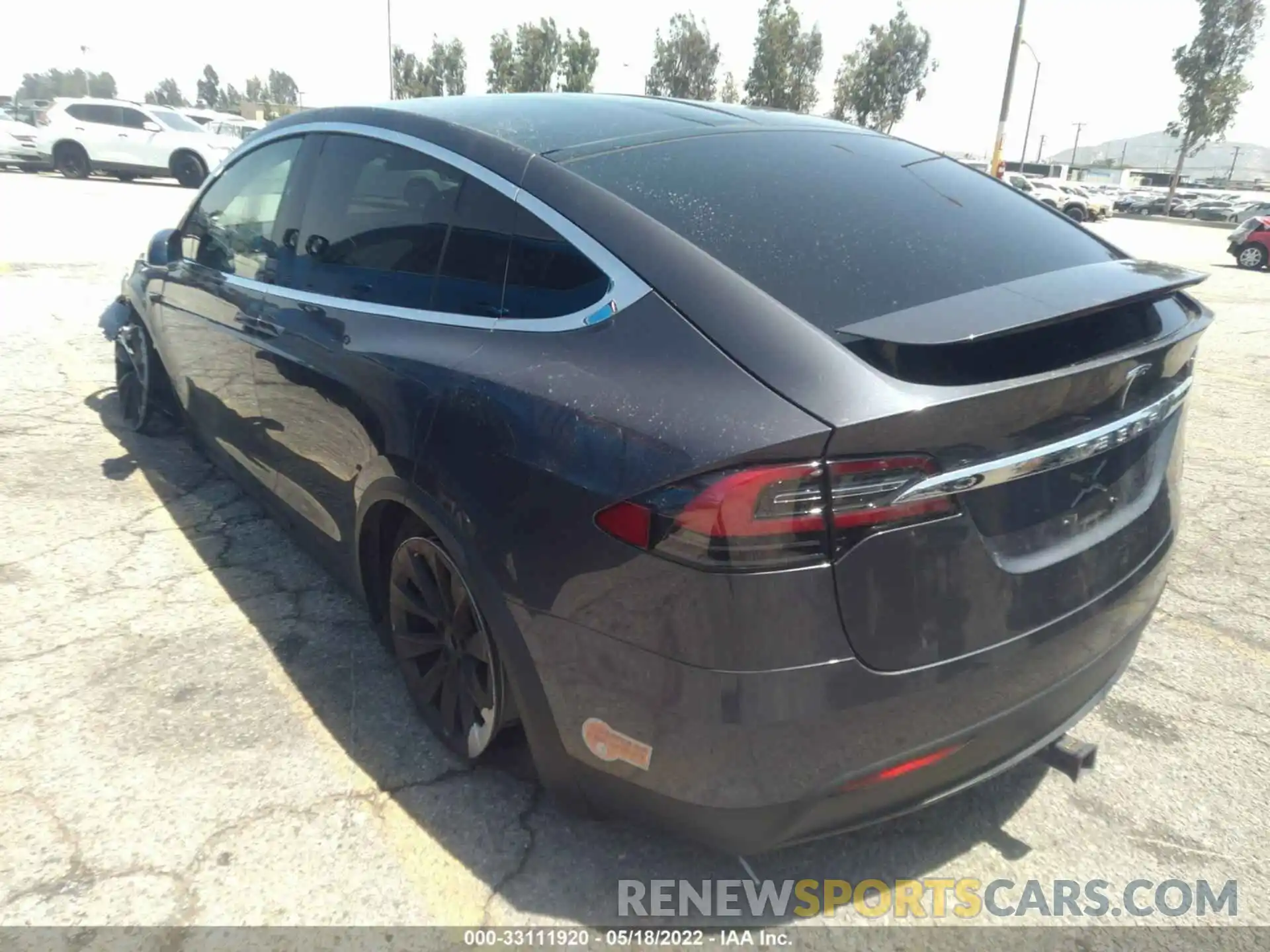 3 Photograph of a damaged car 5YJXCDE23LF239880 TESLA MODEL X 2020