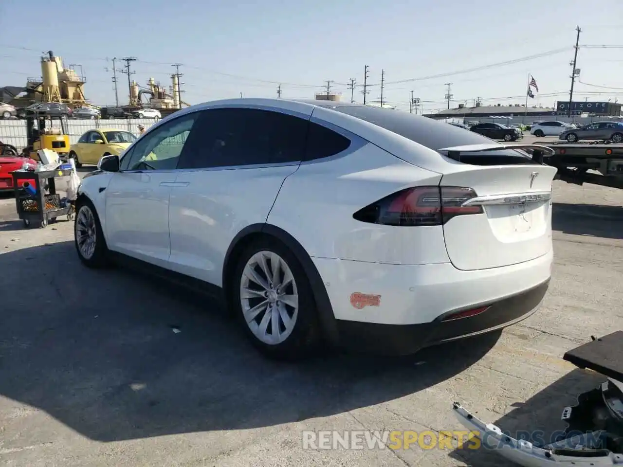 3 Фотография поврежденного автомобиля 5YJXCDE23LF249759 TESLA MODEL X 2020