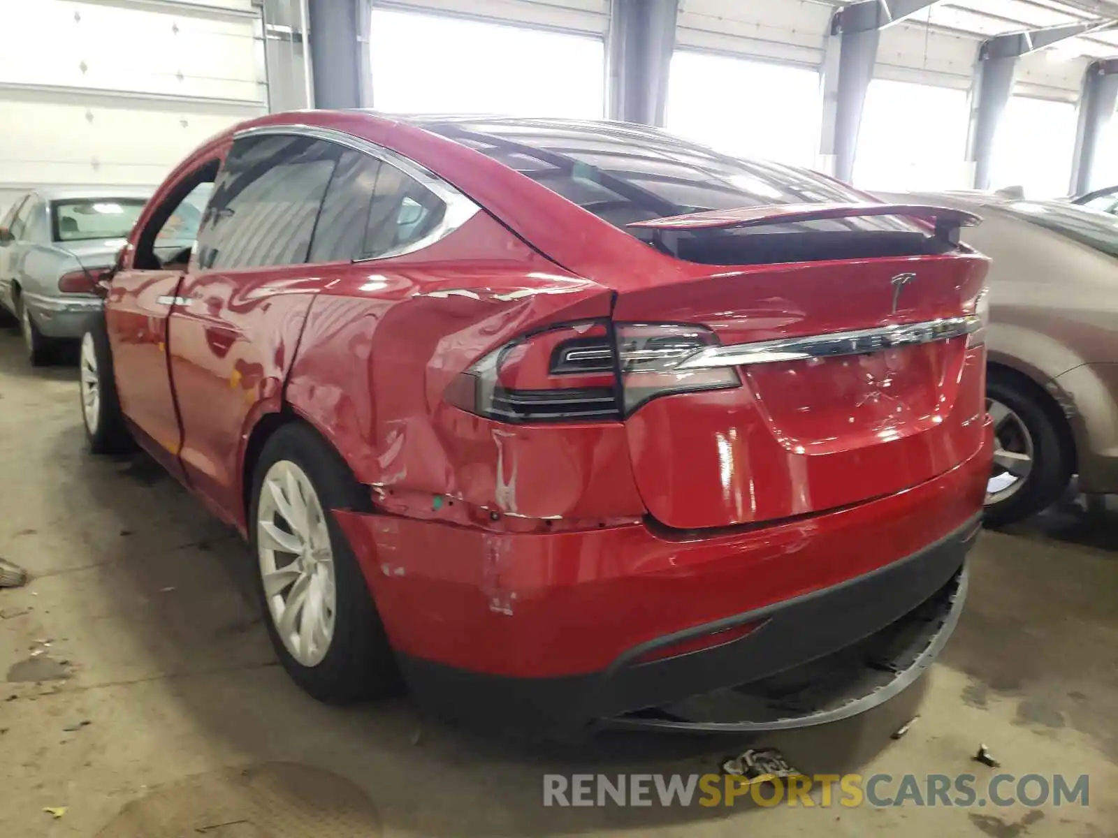 3 Photograph of a damaged car 5YJXCDE23LF306770 TESLA MODEL X 2020