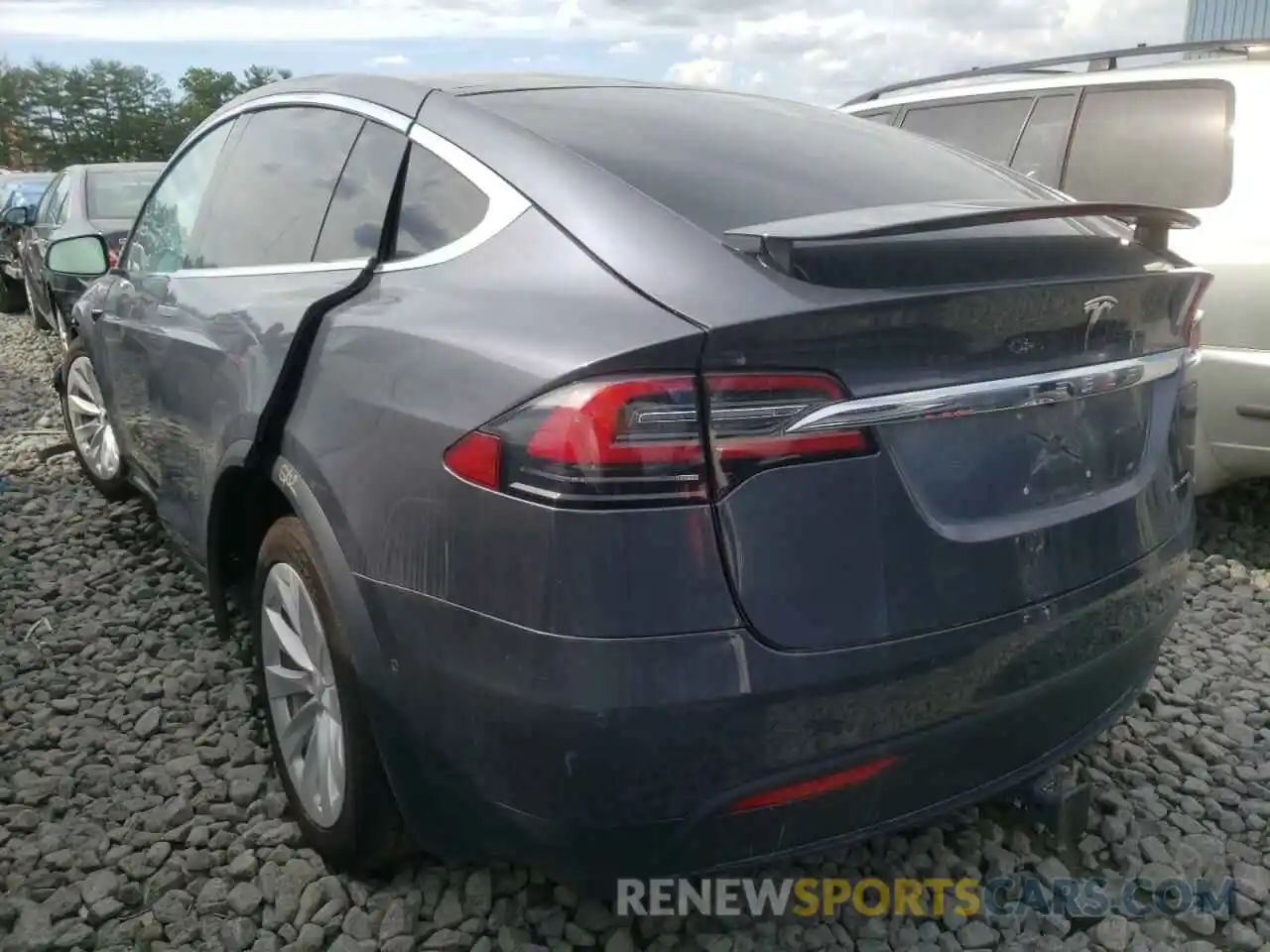 3 Photograph of a damaged car 5YJXCDE24LF228726 TESLA MODEL X 2020