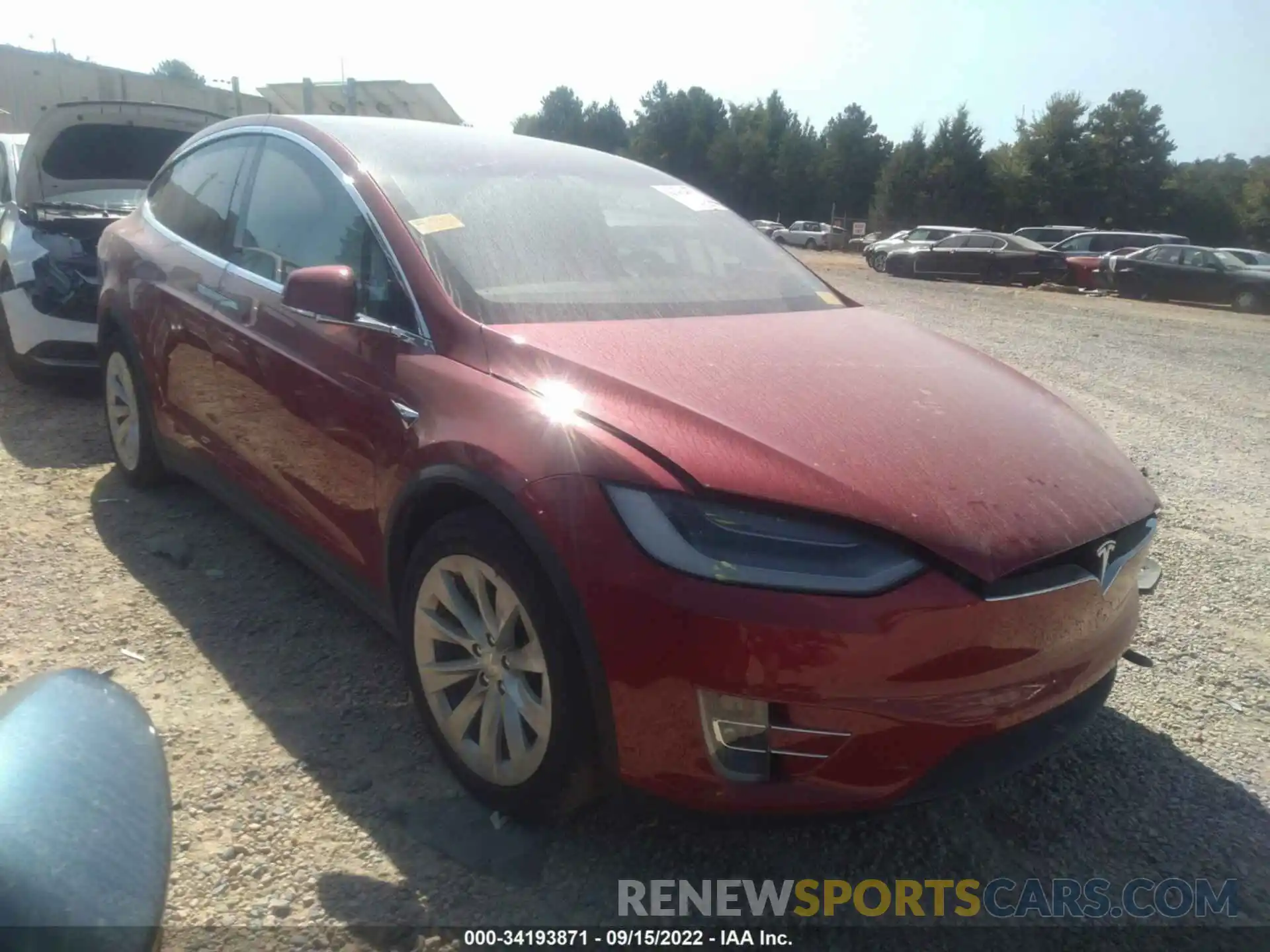 1 Фотография поврежденного автомобиля 5YJXCDE25LF239704 TESLA MODEL X 2020