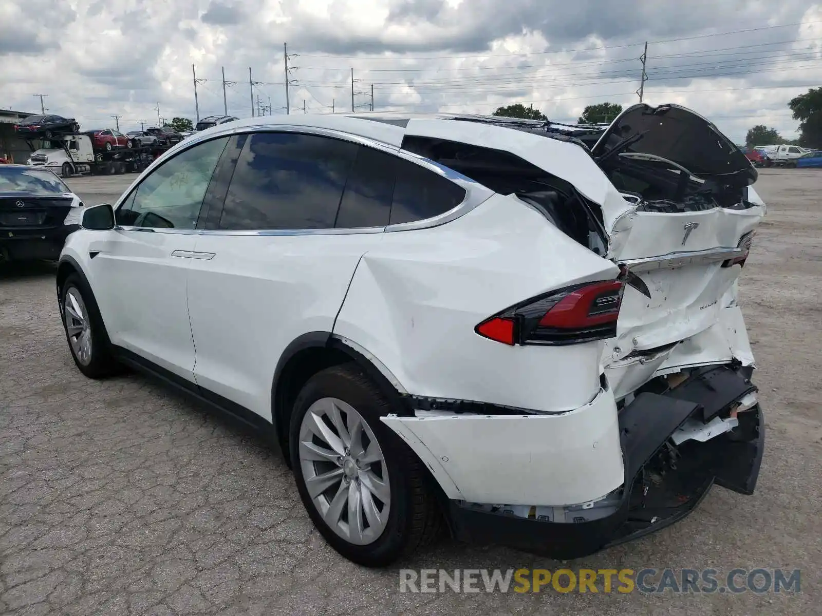 3 Photograph of a damaged car 5YJXCDE25LF301649 TESLA MODEL X 2020