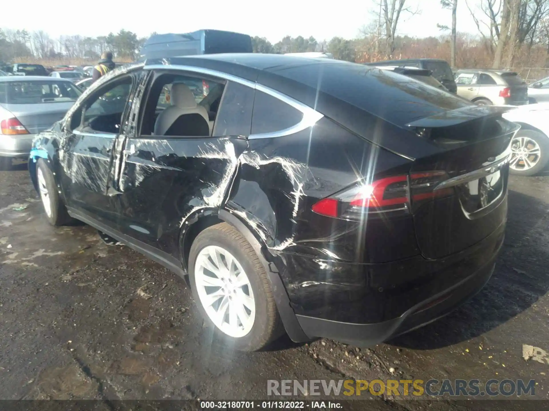 3 Photograph of a damaged car 5YJXCDE25LF305121 TESLA MODEL X 2020