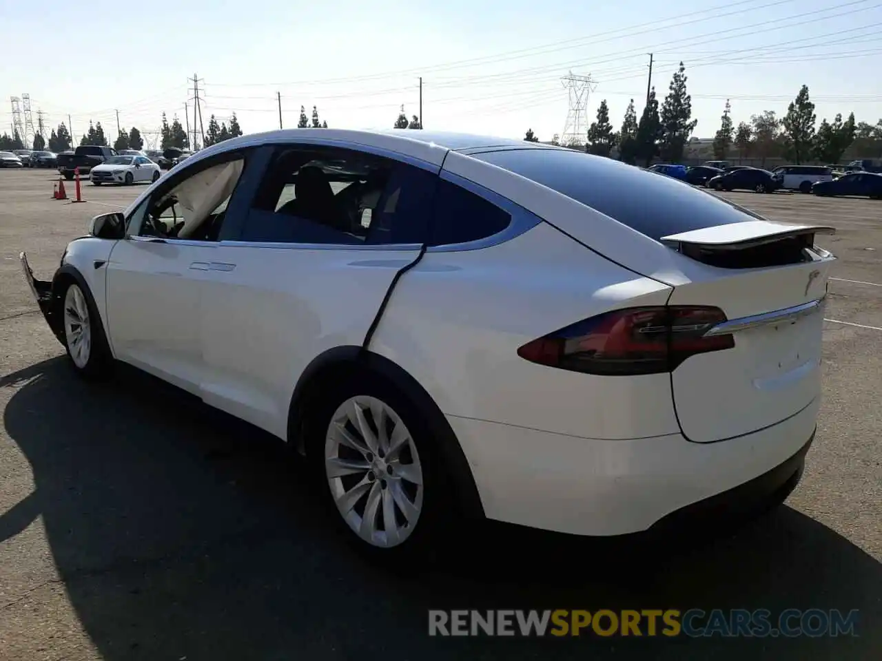 3 Photograph of a damaged car 5YJXCDE26LF238089 TESLA MODEL X 2020