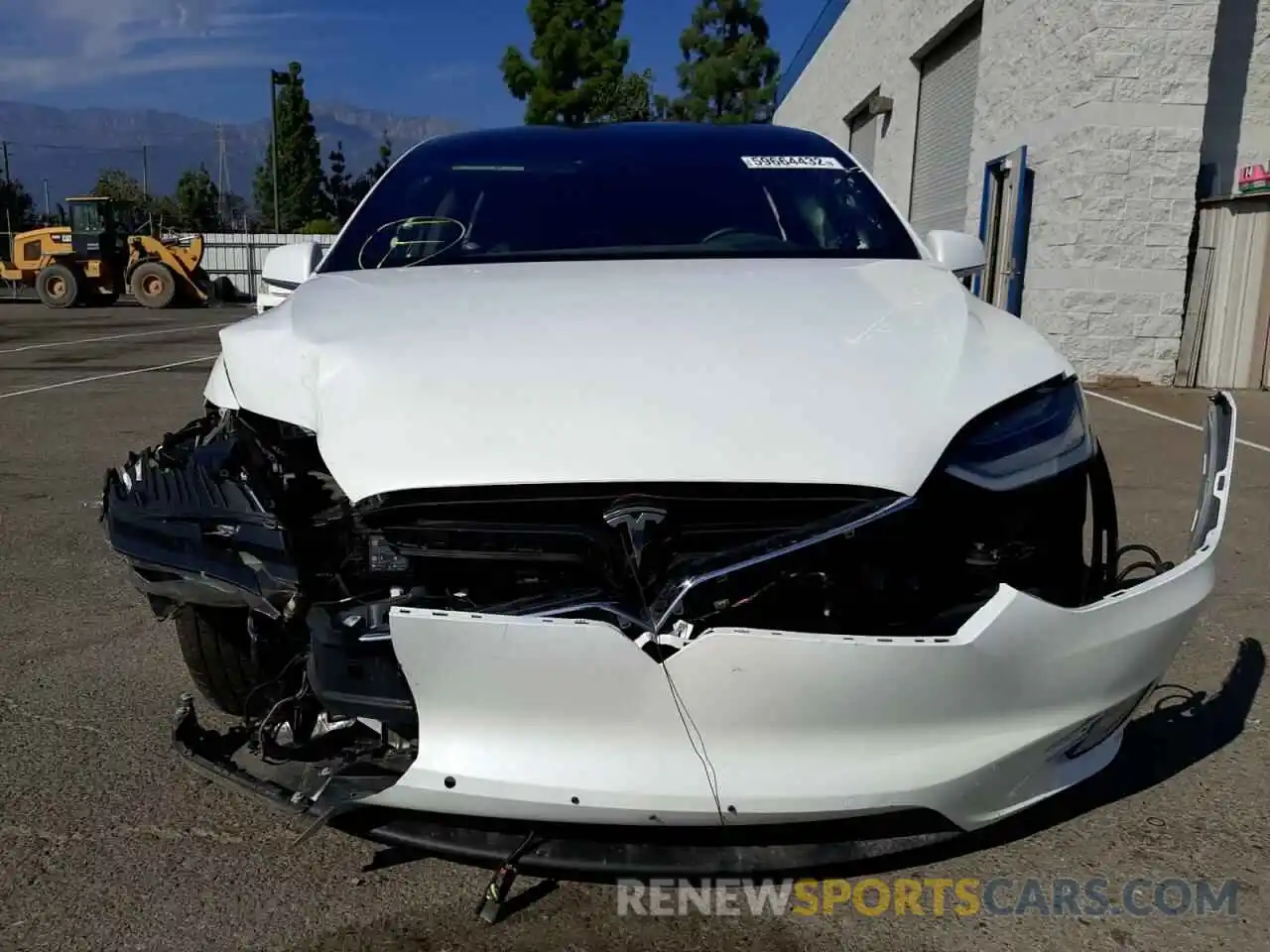 9 Photograph of a damaged car 5YJXCDE26LF238089 TESLA MODEL X 2020