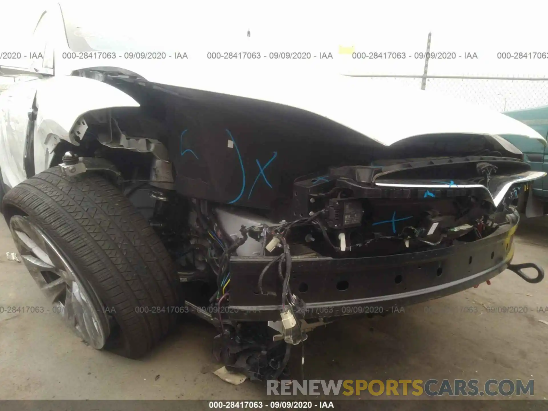 6 Photograph of a damaged car 5YJXCDE26LF250128 TESLA MODEL X 2020