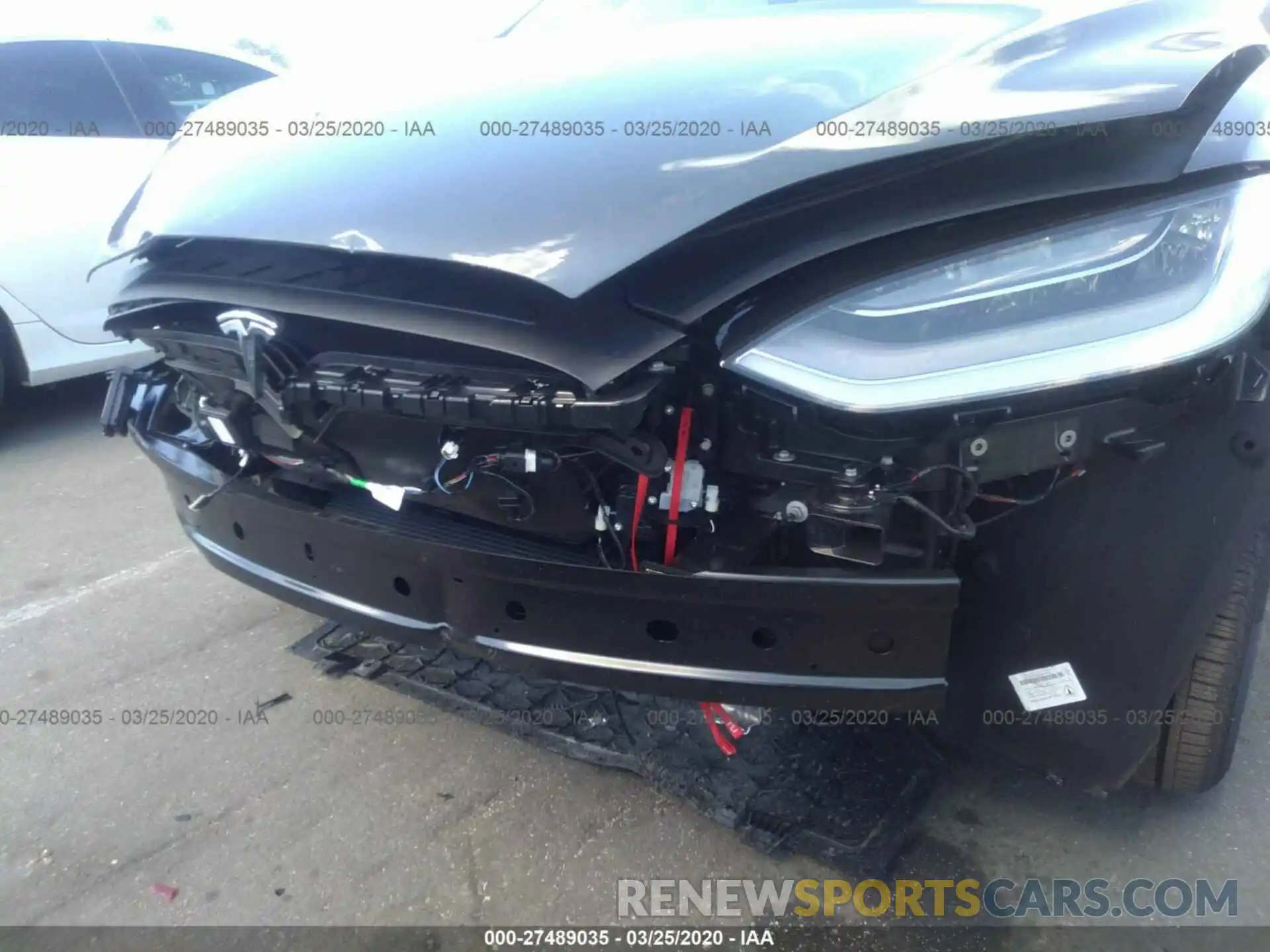 6 Photograph of a damaged car 5YJXCDE26LF261257 TESLA MODEL X 2020