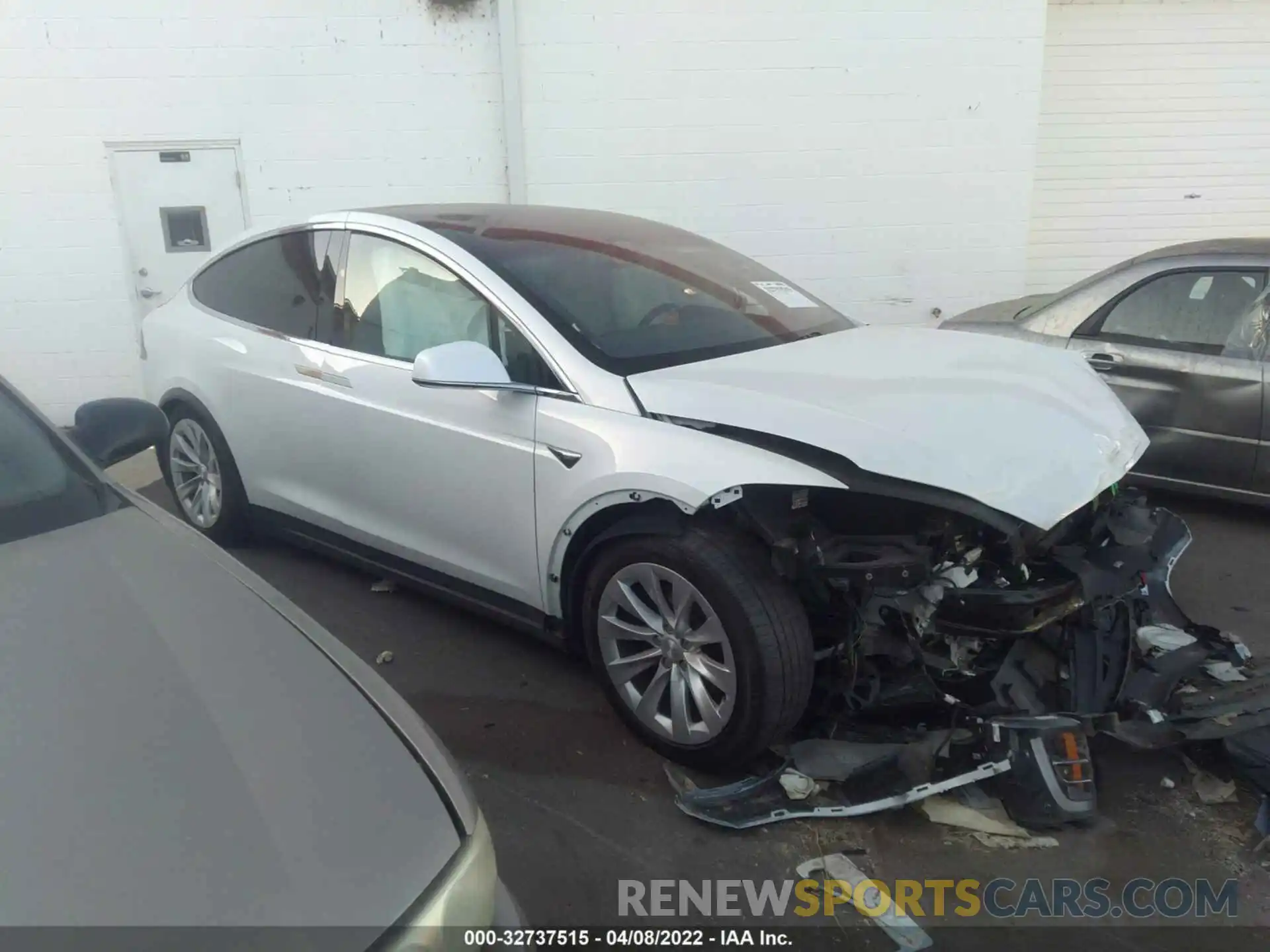 1 Photograph of a damaged car 5YJXCDE26LF280956 TESLA MODEL X 2020