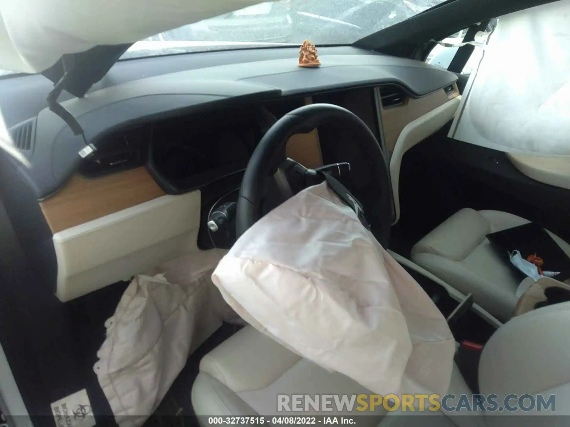 5 Photograph of a damaged car 5YJXCDE26LF280956 TESLA MODEL X 2020