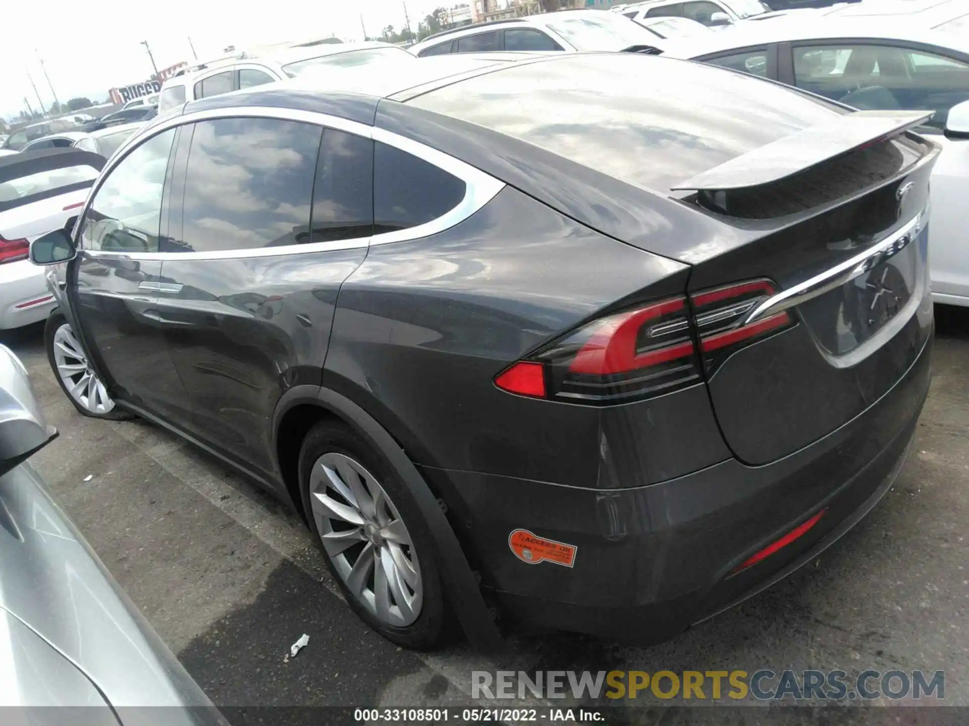 3 Photograph of a damaged car 5YJXCDE26LF284845 TESLA MODEL X 2020