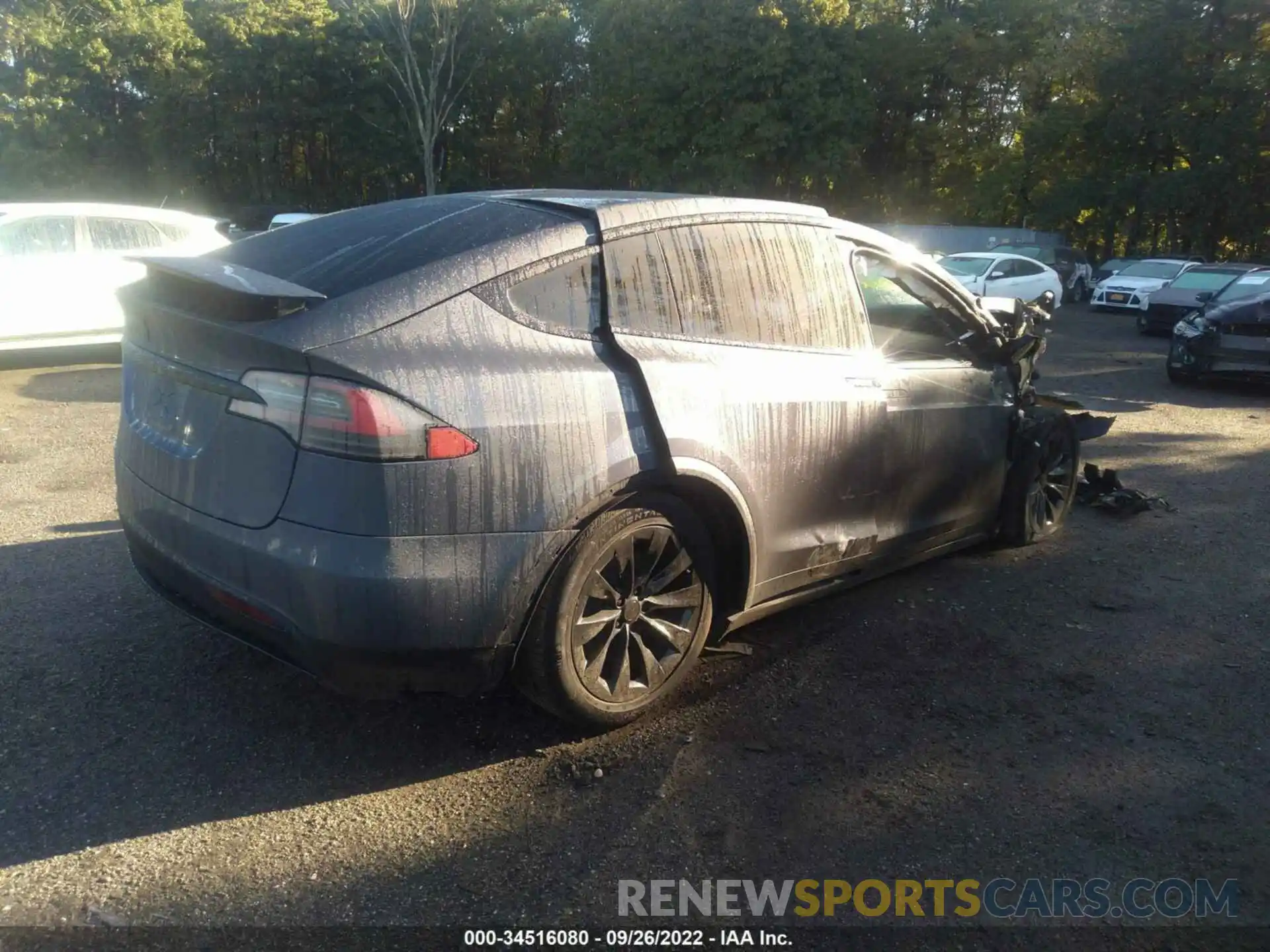 4 Photograph of a damaged car 5YJXCDE27LF231345 TESLA MODEL X 2020