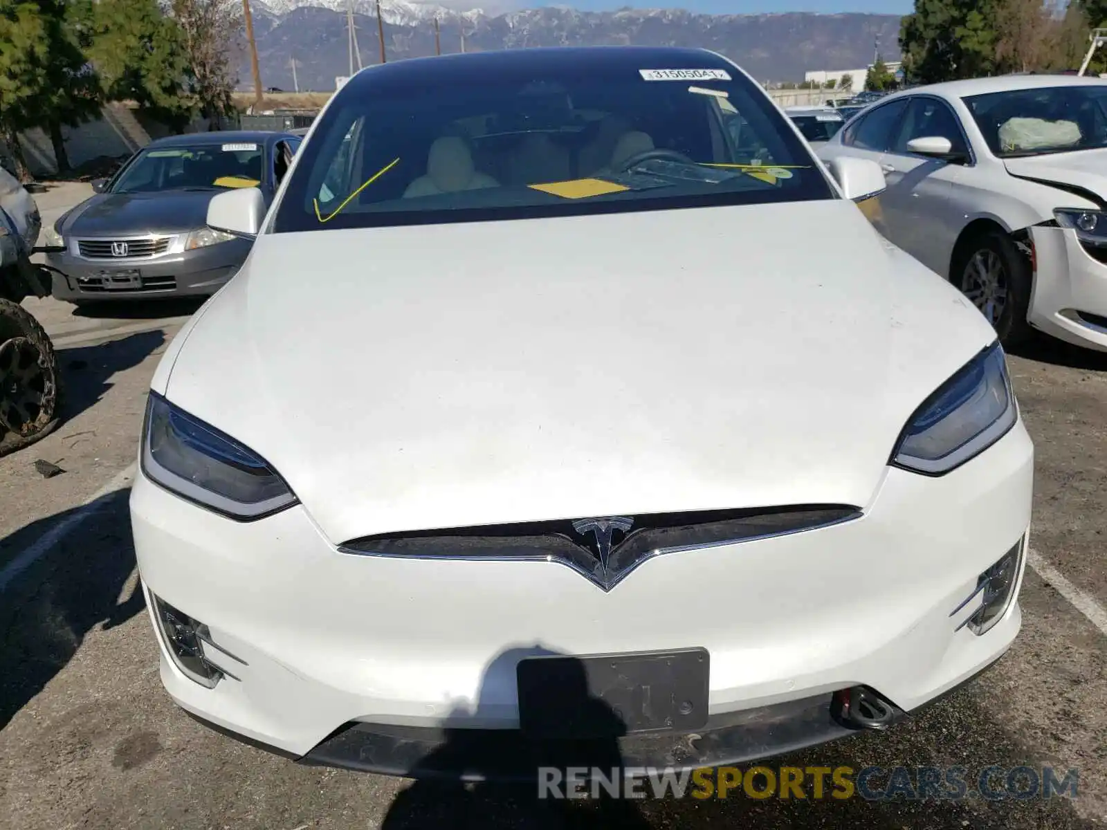 9 Photograph of a damaged car 5YJXCDE27LF238361 TESLA MODEL X 2020