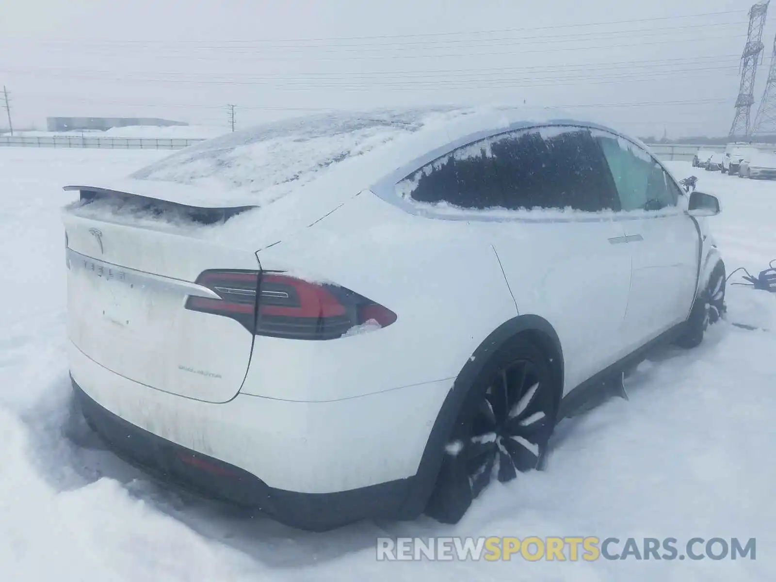 4 Photograph of a damaged car 5YJXCDE28LF234349 TESLA MODEL X 2020